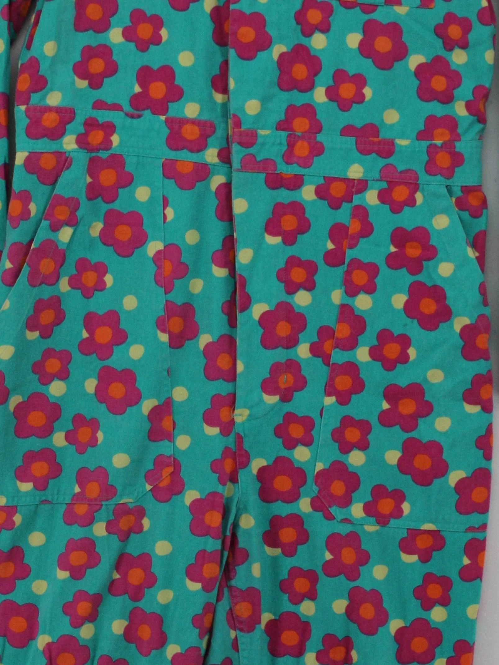 Lucy & Yak Women's Jumpsuit L Multi Floral 100% Cotton Straight Jumpsuit - Image 3