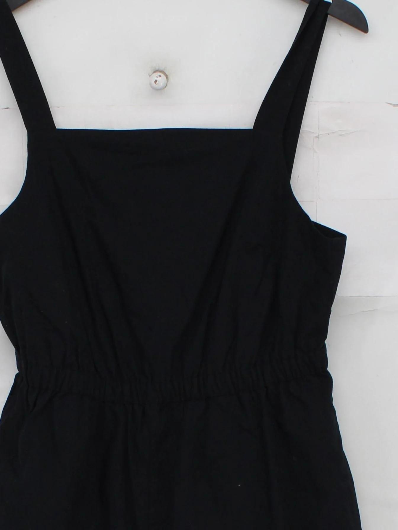 Lucy & Yak Women's Jumpsuit UK 10 Black 100% Cotton Wide-Leg Jumpsuit - Image 3