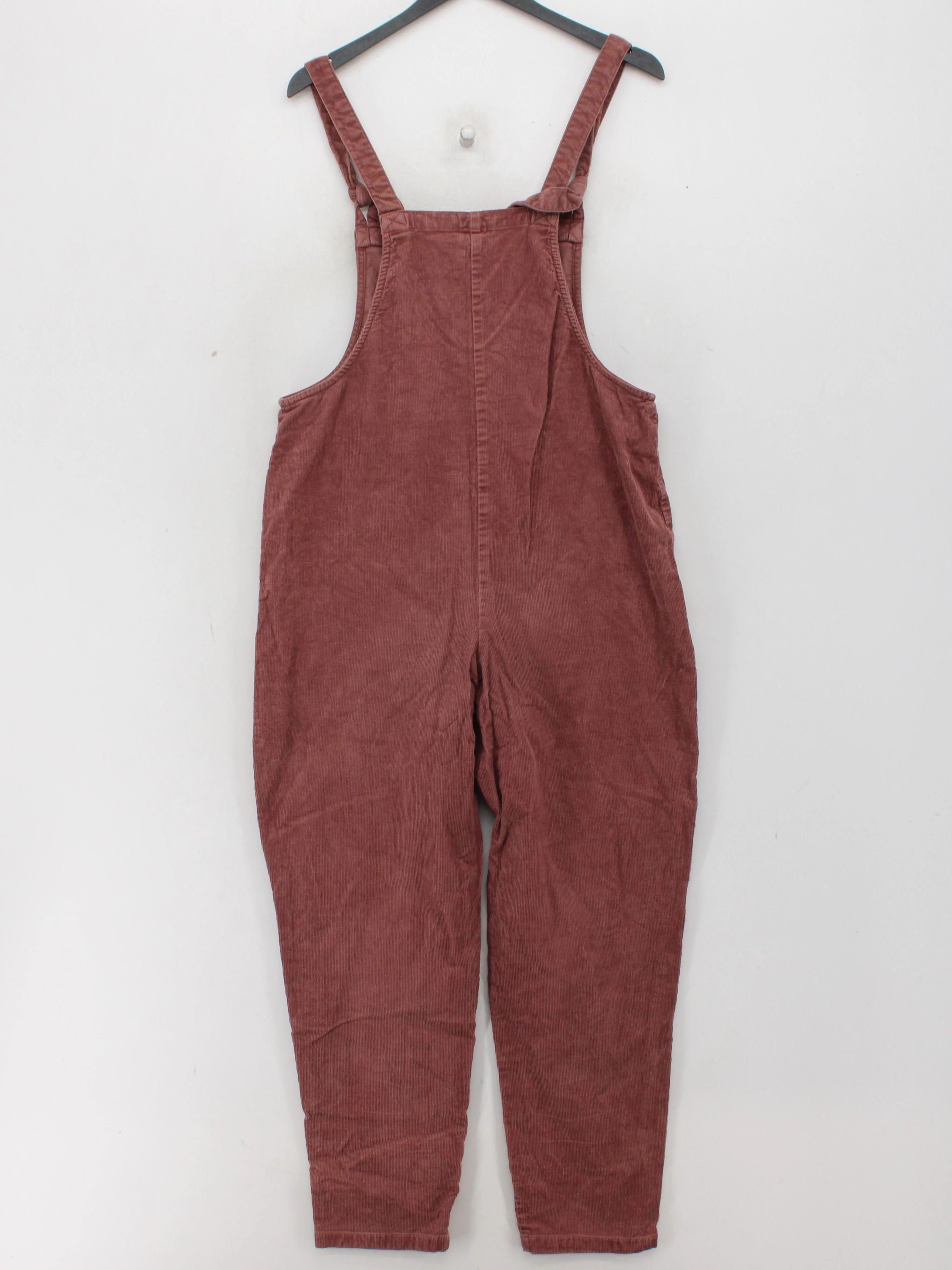 Lucy & Yak Women's Jumpsuit UK 12 Red Cotton with Elastane Wide-Leg Jumpsuit - Image 2