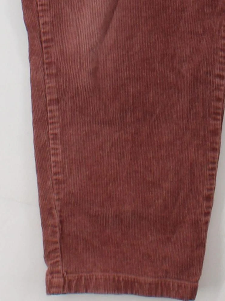 Lucy & Yak Women's Jumpsuit UK 12 Red Cotton with Elastane Wide-Leg Jumpsuit - Image 4