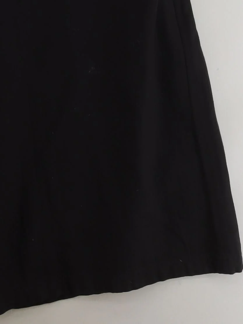 Lucy & Yak Women's Jumpsuit UK 14 Black 100% Cotton Wide-Leg Jumpsuit - Image 4