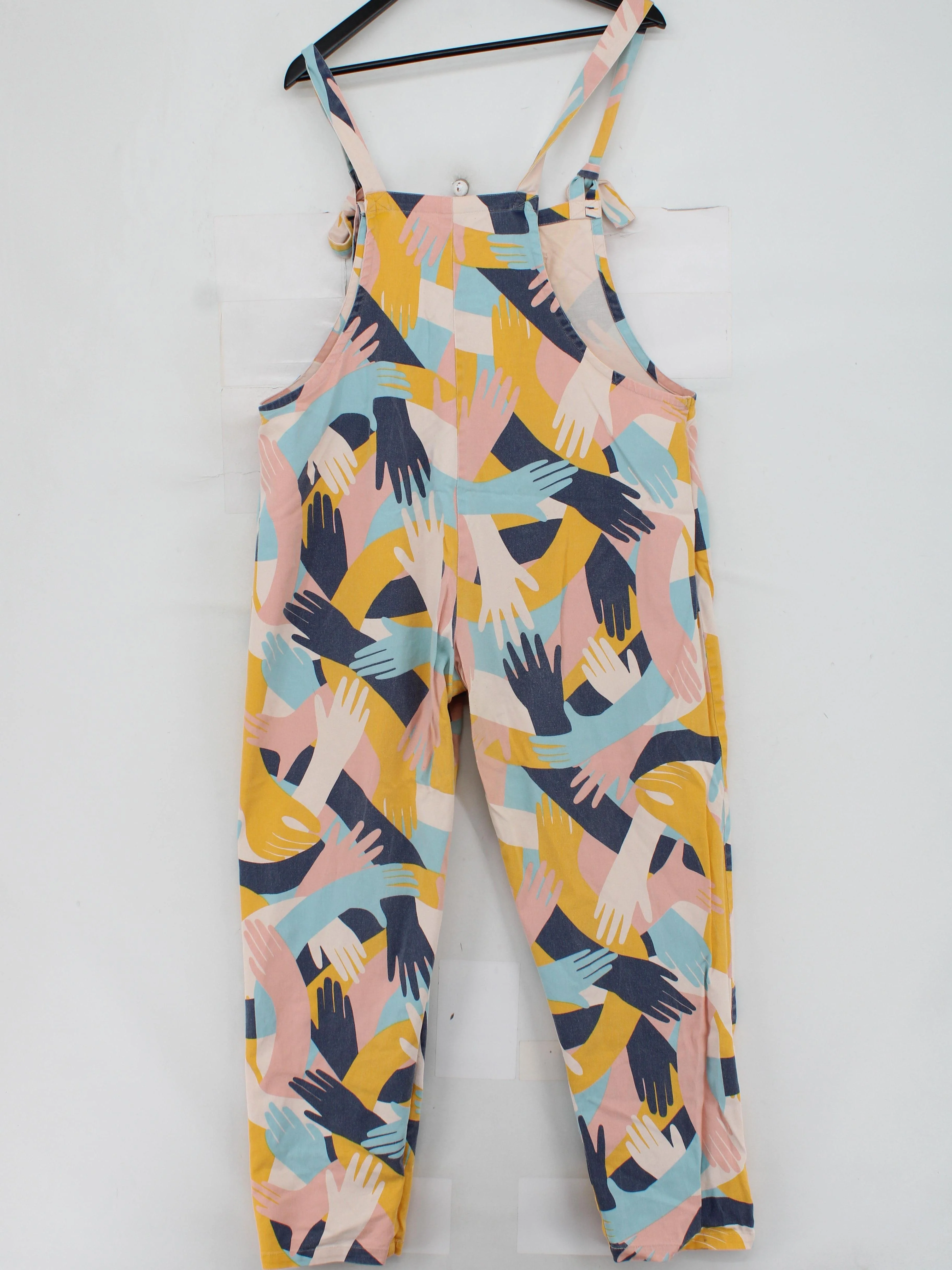 Lucy & Yak Women's Jumpsuit UK 16 Multi Cotton with Elastane Jumpsuit - Image 2