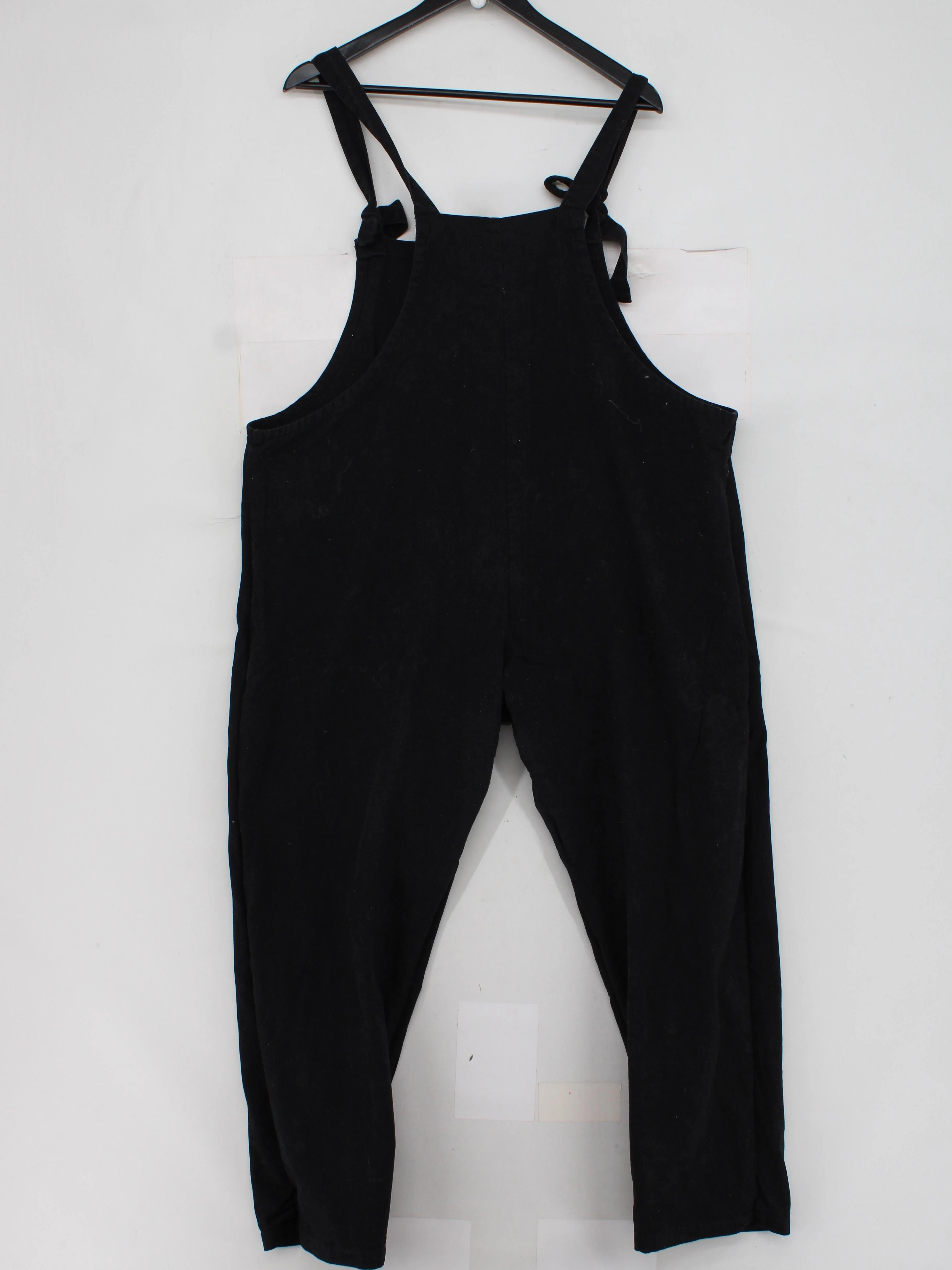 Lucy & Yak Women's Jumpsuit UK 18 Black 100% Cotton Straight Jumpsuit - Image 2