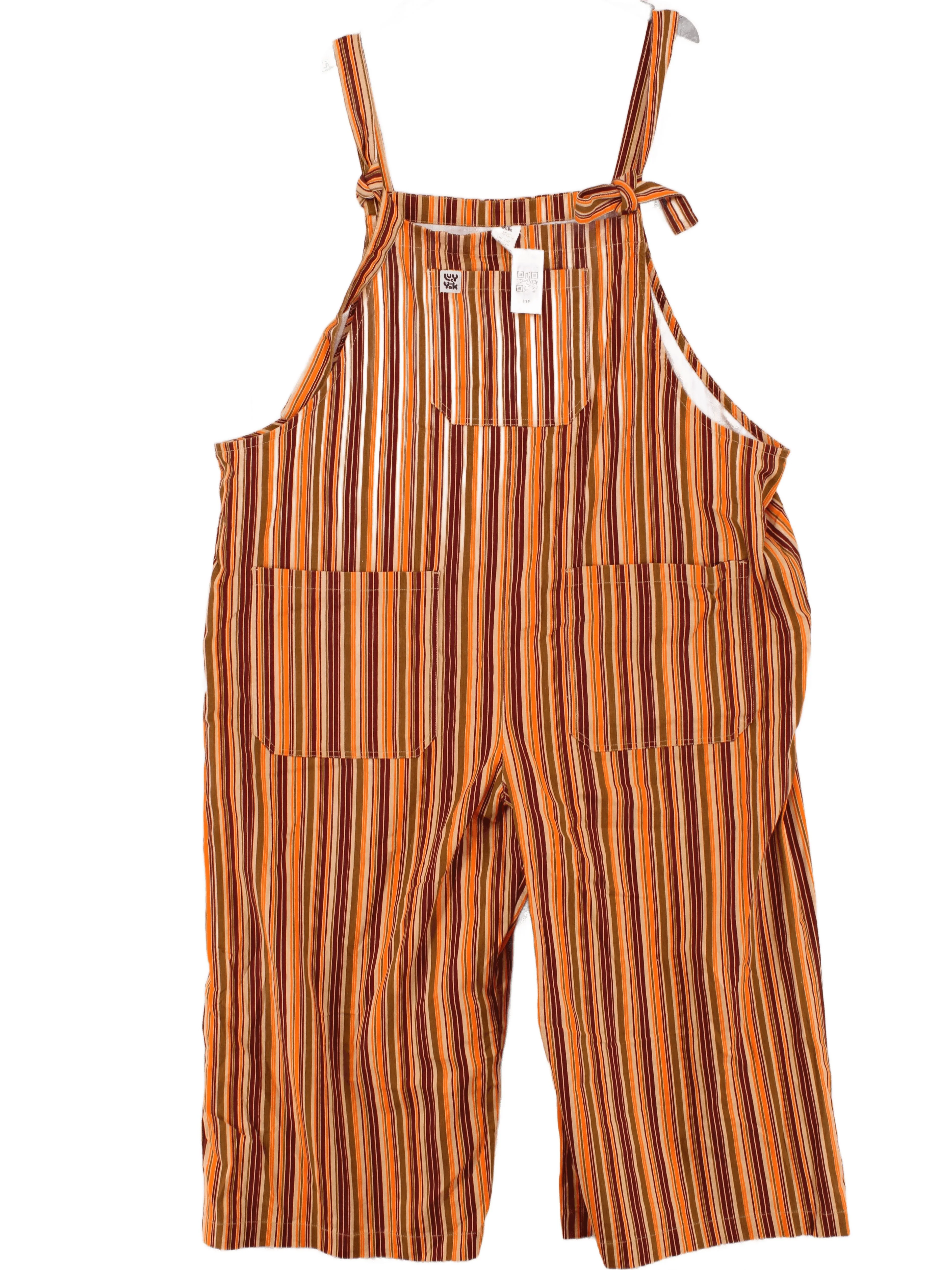 Lucy & Yak Women's Jumpsuit UK 26 Multi Cotton with Elastane Jumpsuit