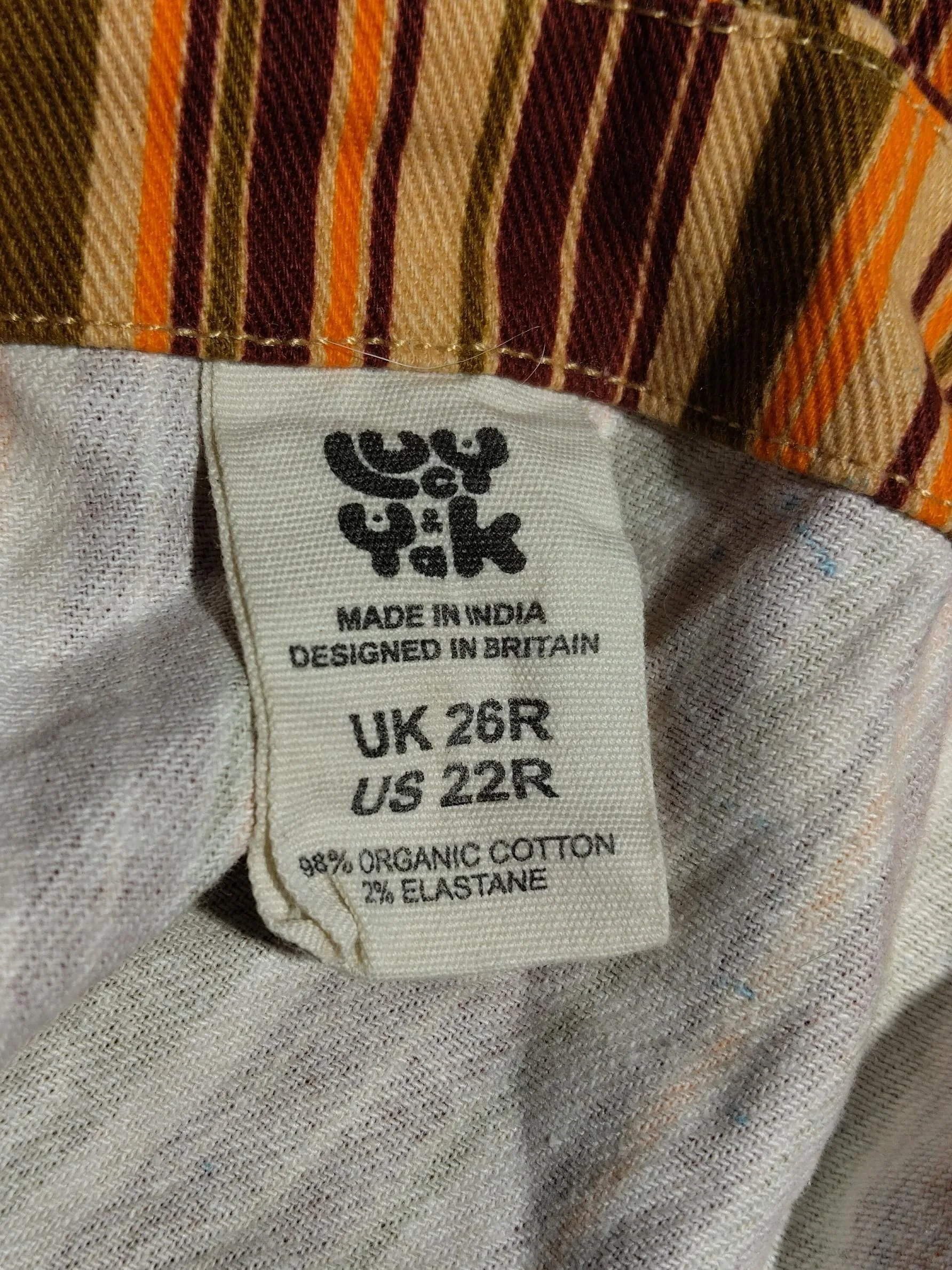 Lucy & Yak Women's Jumpsuit UK 26 Multi Cotton with Elastane Jumpsuit - Image 6