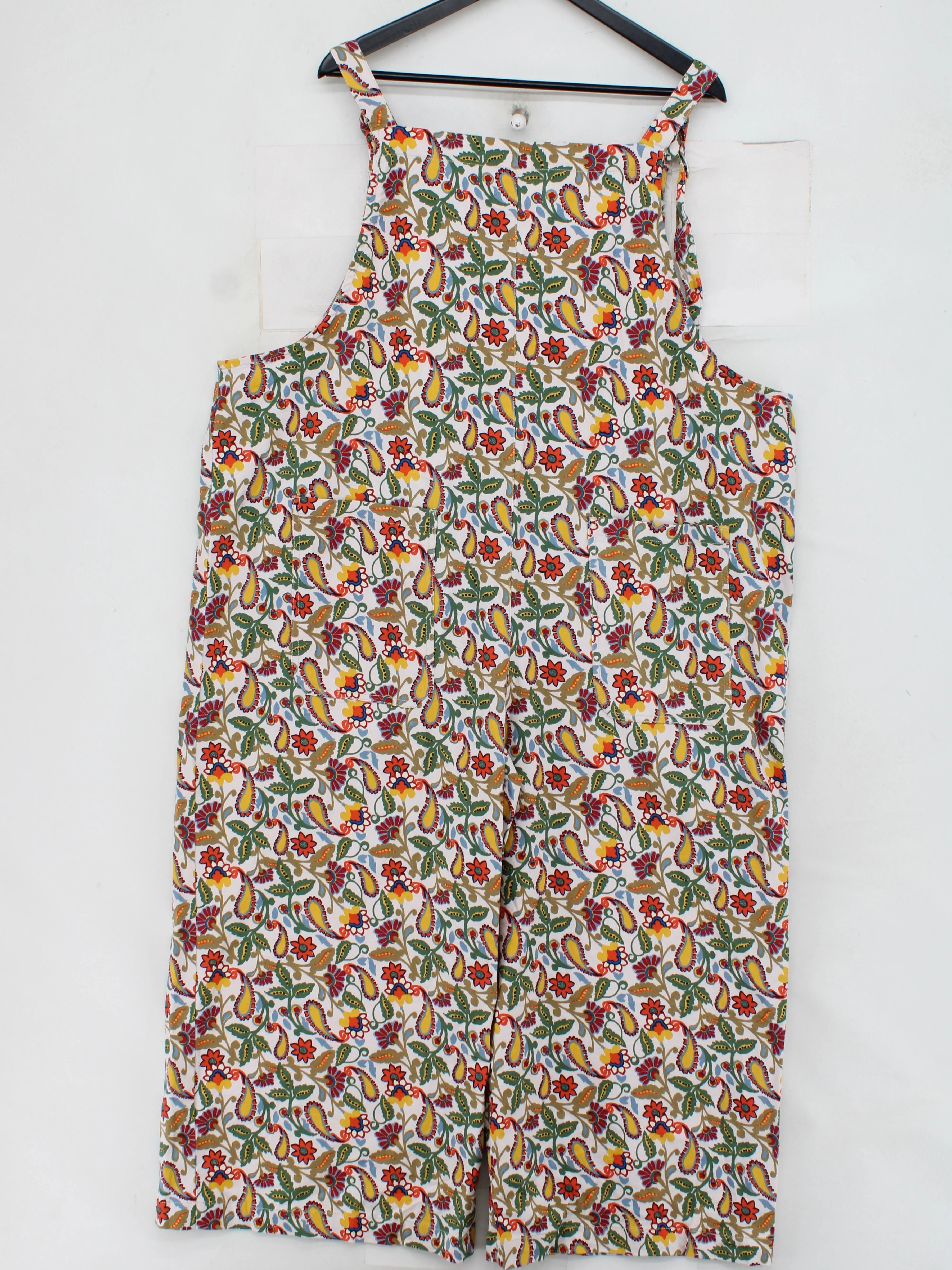 Lucy & Yak Women's Jumpsuit UK 26 Multi Cotton with Elastane Jumpsuit - Image 2
