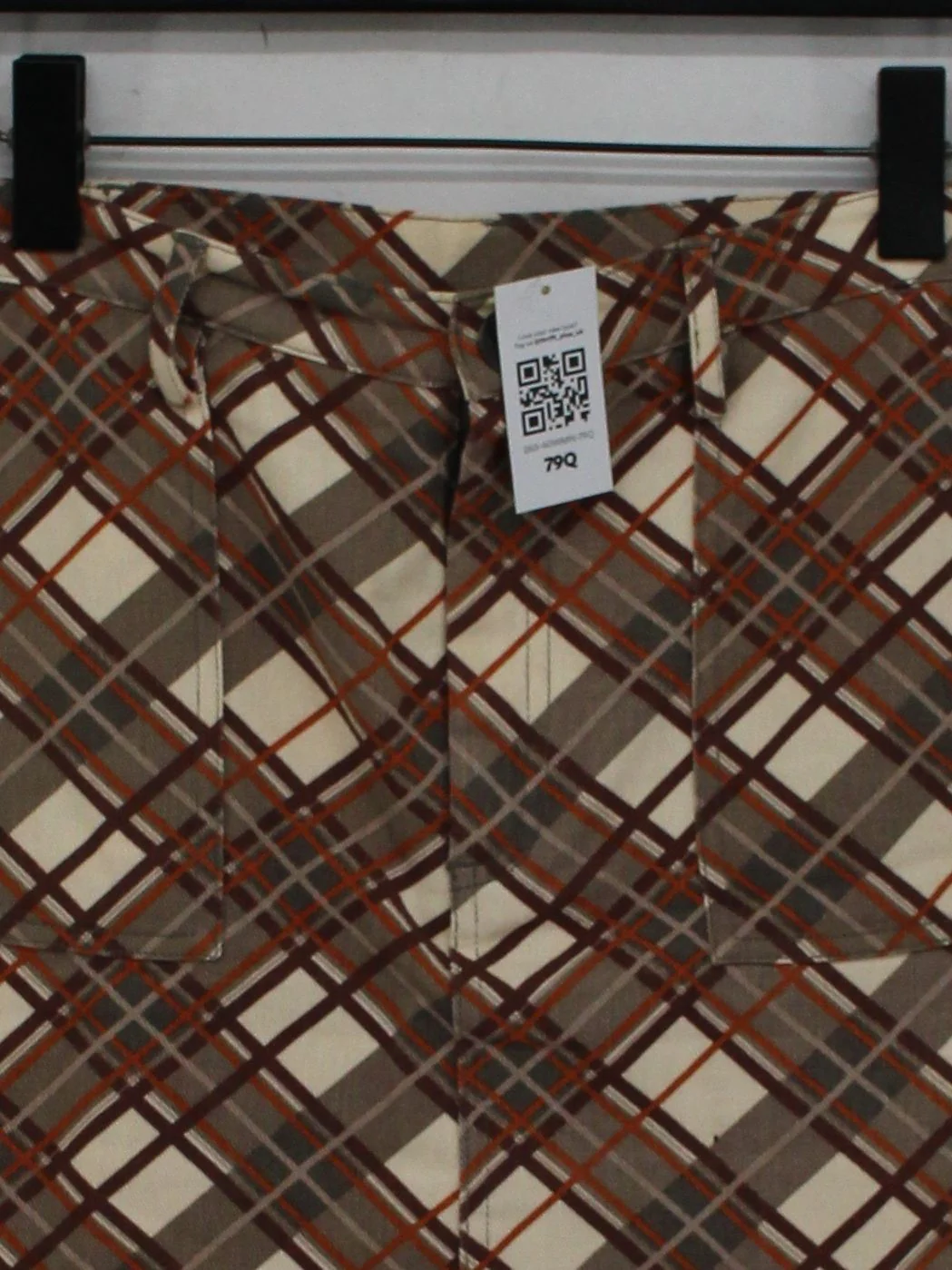 Lucy & Yak Women's Mini Skirt UK 14 Multi Checkered 100% Cotton Short Mini - Image 3