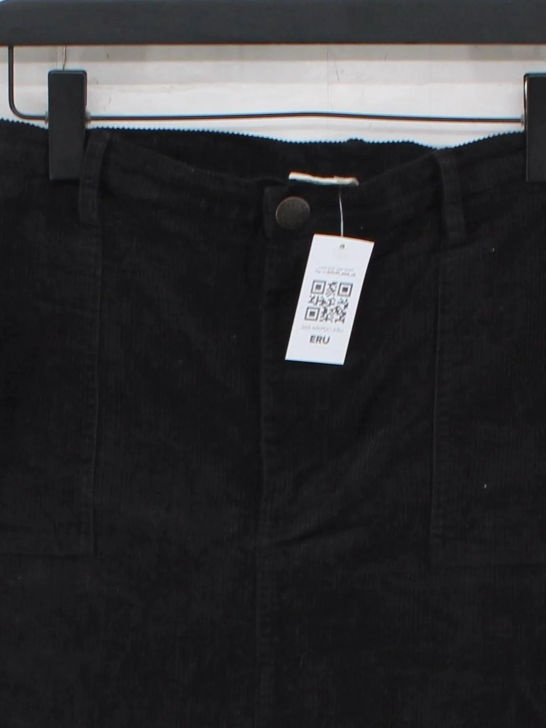 Lucy & Yak Women's Mini Skirt XL Black 100% Cotton Short Mini - Image 3