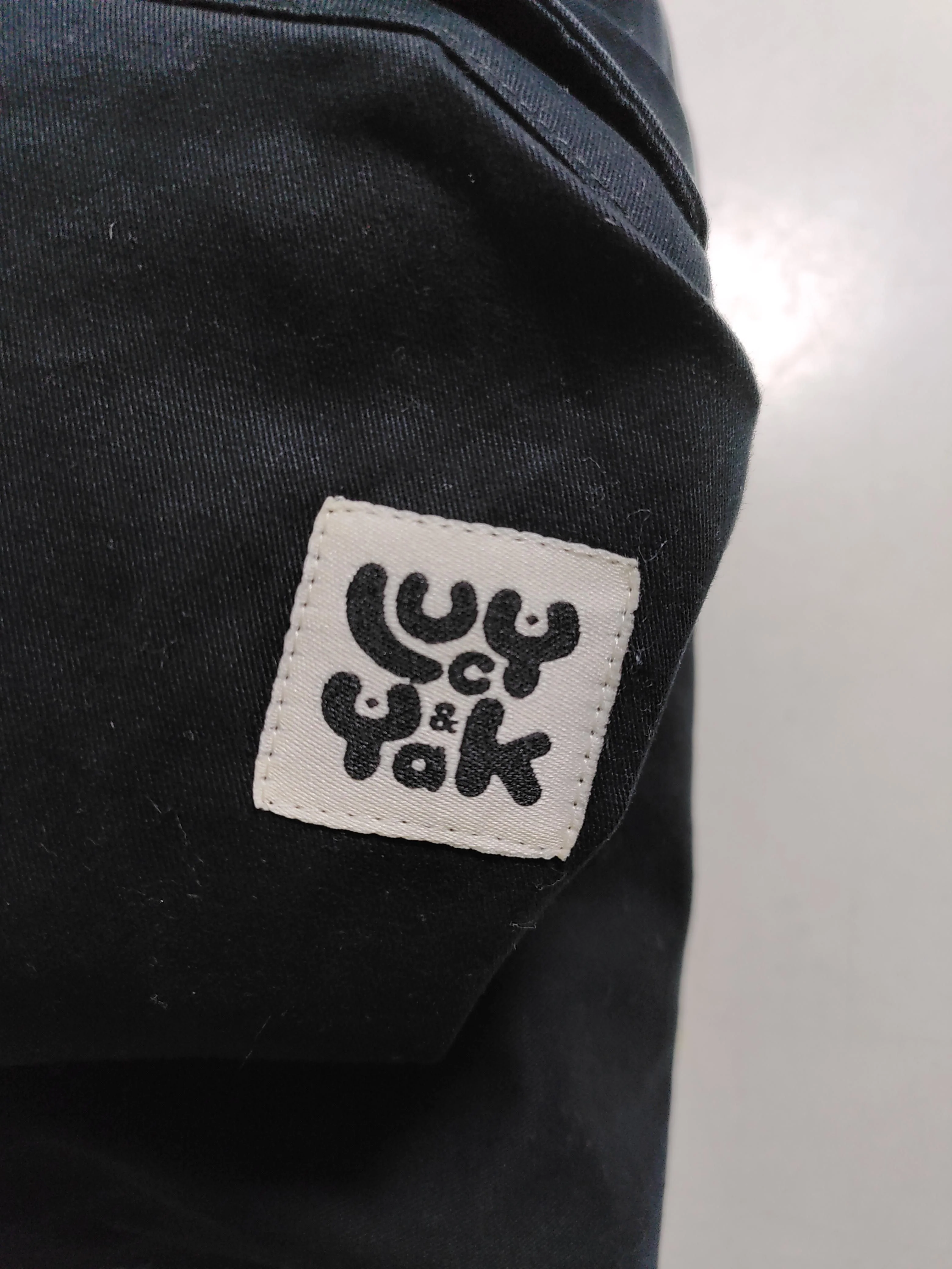 Lucy & Yak Women's Shirt UK 10 Black Cotton with Elastane Basic - Image 6