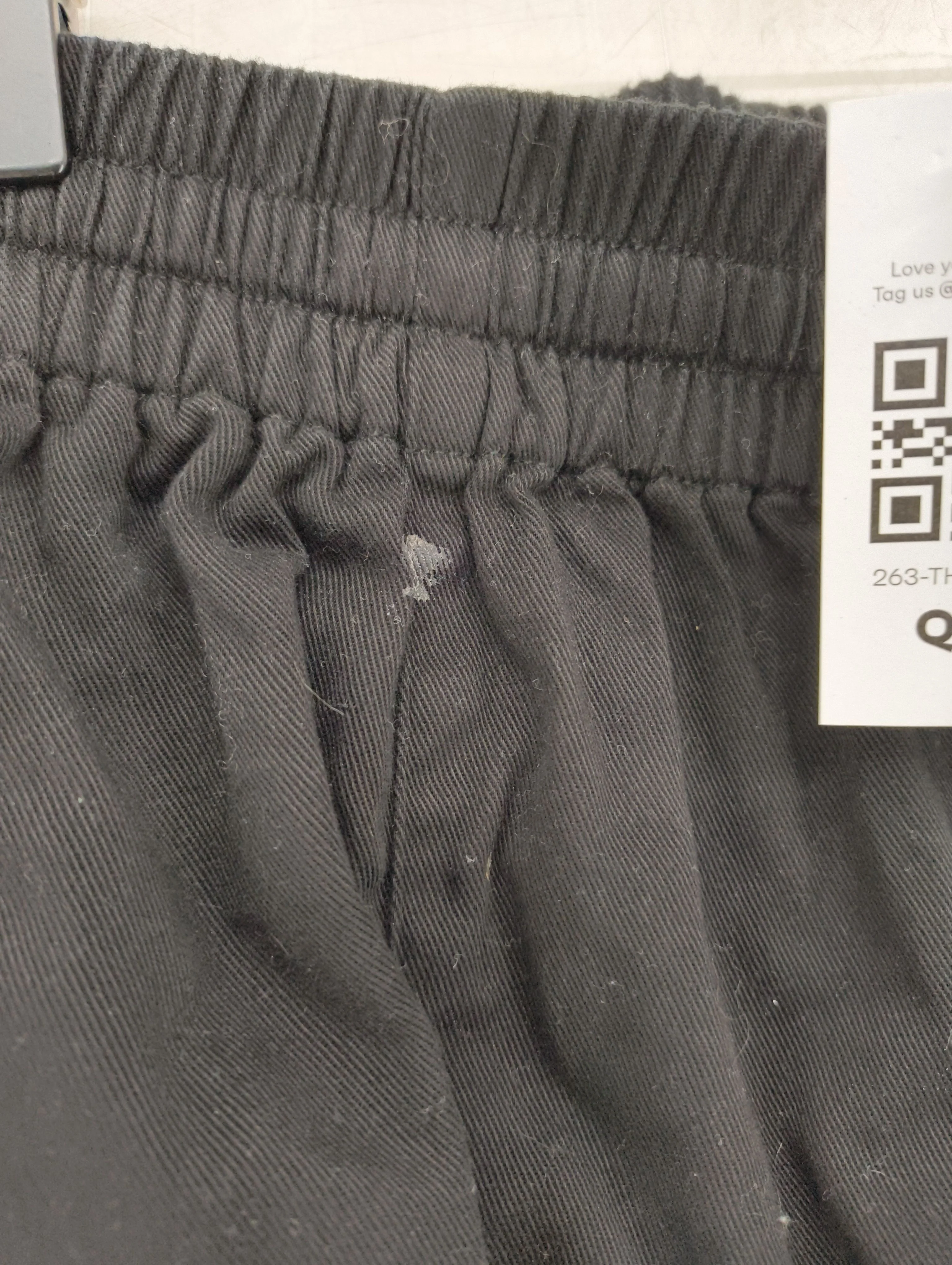 Lucy & Yak Women's Sports Bottoms M Black 100% Cotton Sweatpants - Image 5