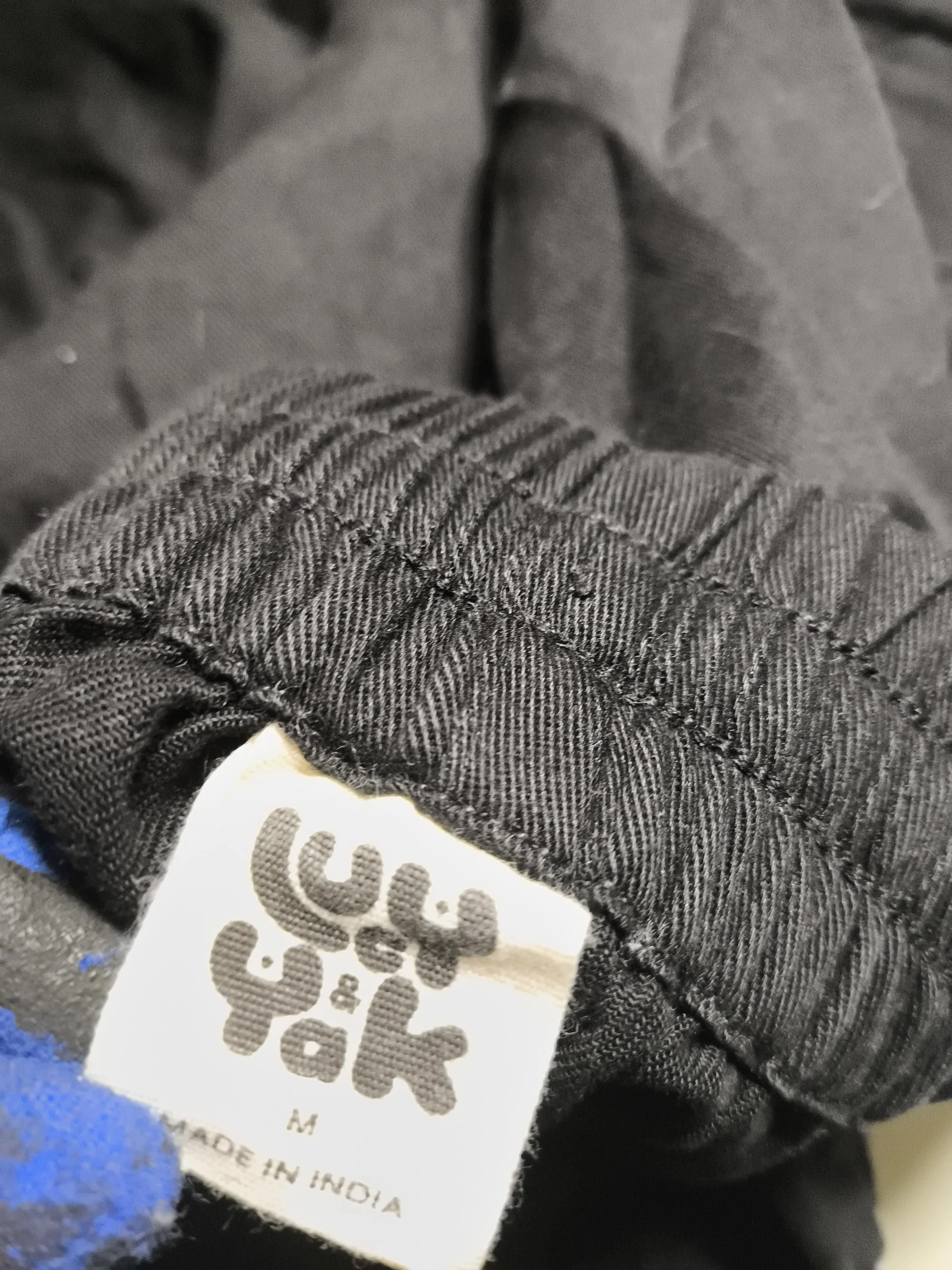 Lucy & Yak Women's Sports Bottoms M Black 100% Cotton Sweatpants - Image 6