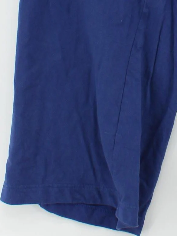 Lucy & Yak Women's Sports Bottoms M Blue 100% Cotton Wide-Leg Sweatpants - Image 4