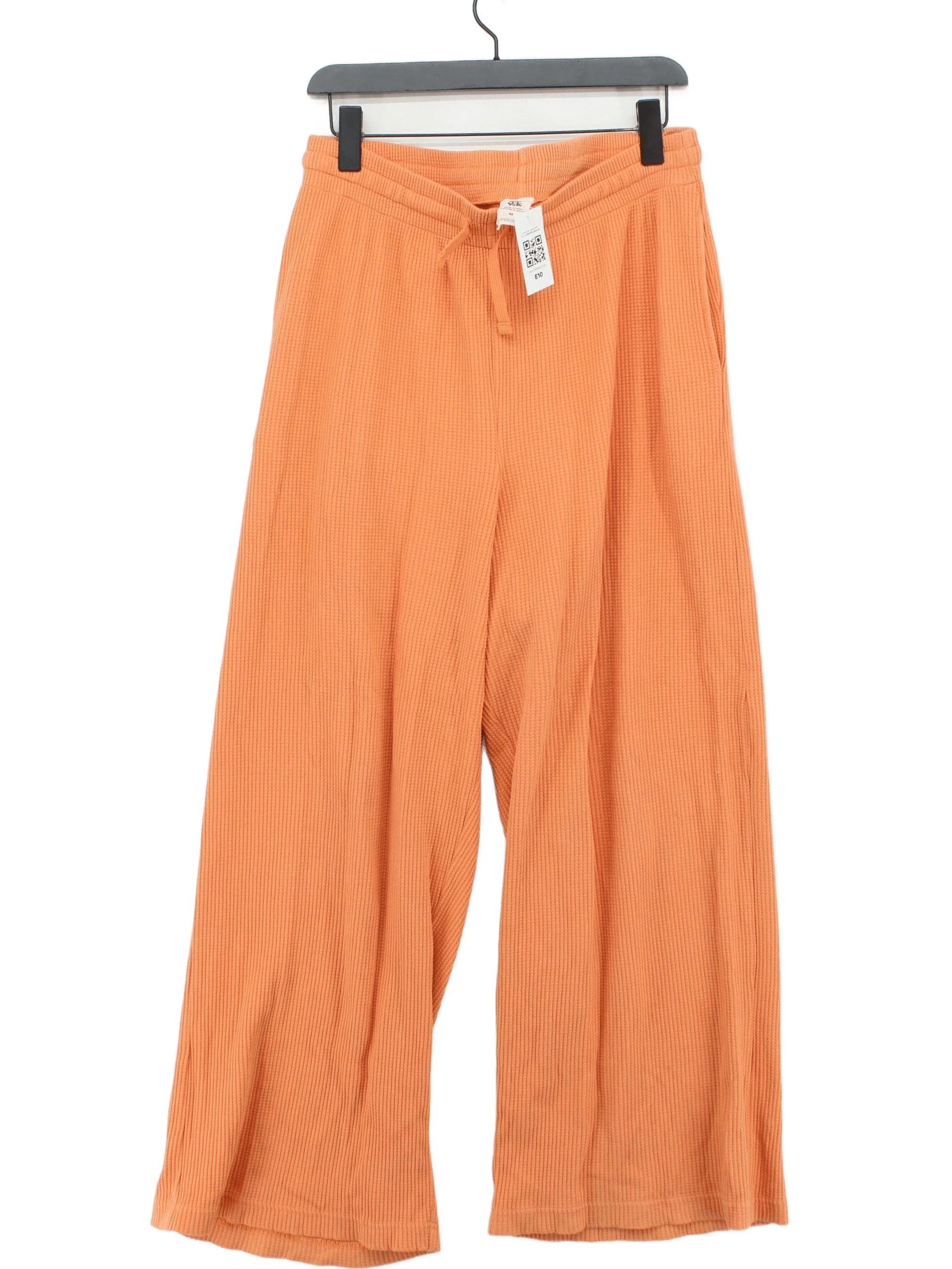 Lucy & Yak Women's Sports Bottoms M Orange Cotton with Elastane Sweatpants