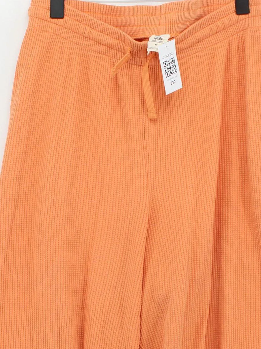 Lucy & Yak Women's Sports Bottoms M Orange Cotton with Elastane Sweatpants - Image 3