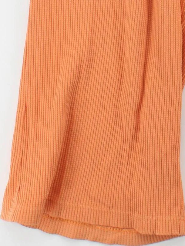Lucy & Yak Women's Sports Bottoms M Orange Cotton with Elastane Sweatpants - Image 4