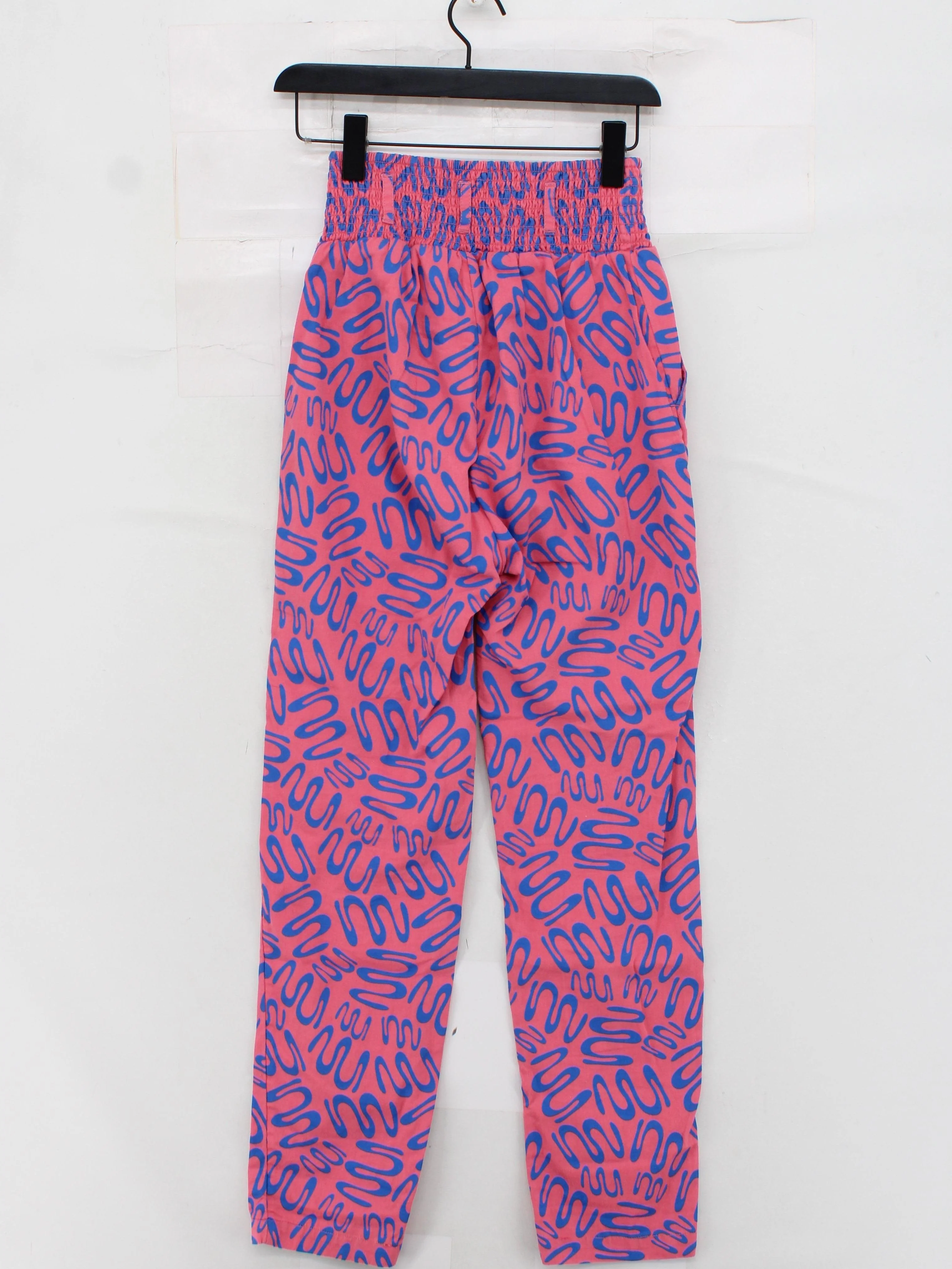 Lucy & Yak Women's Sports Bottoms XXS Pink 100% Other Tapered Sweatpants - Image 2