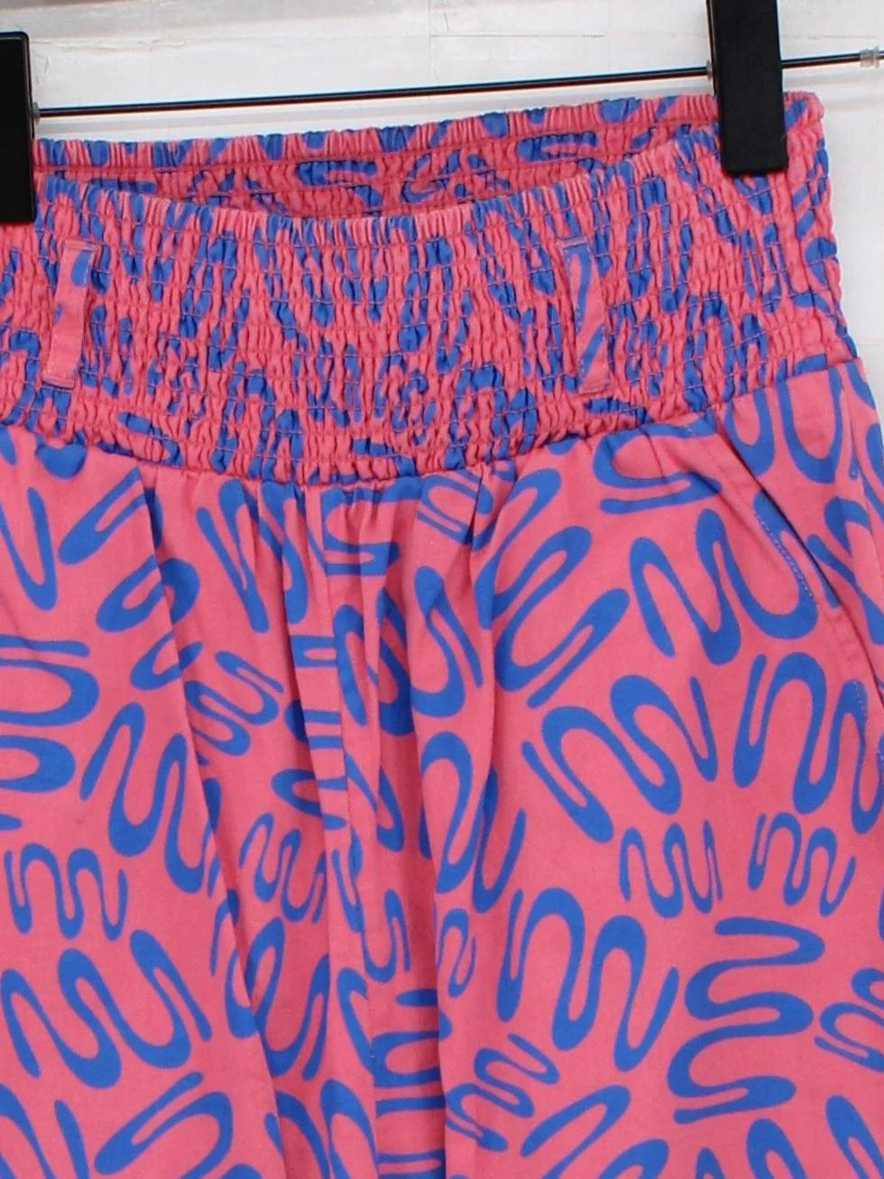 Lucy & Yak Women's Sports Bottoms XXS Pink 100% Other Tapered Sweatpants - Image 3
