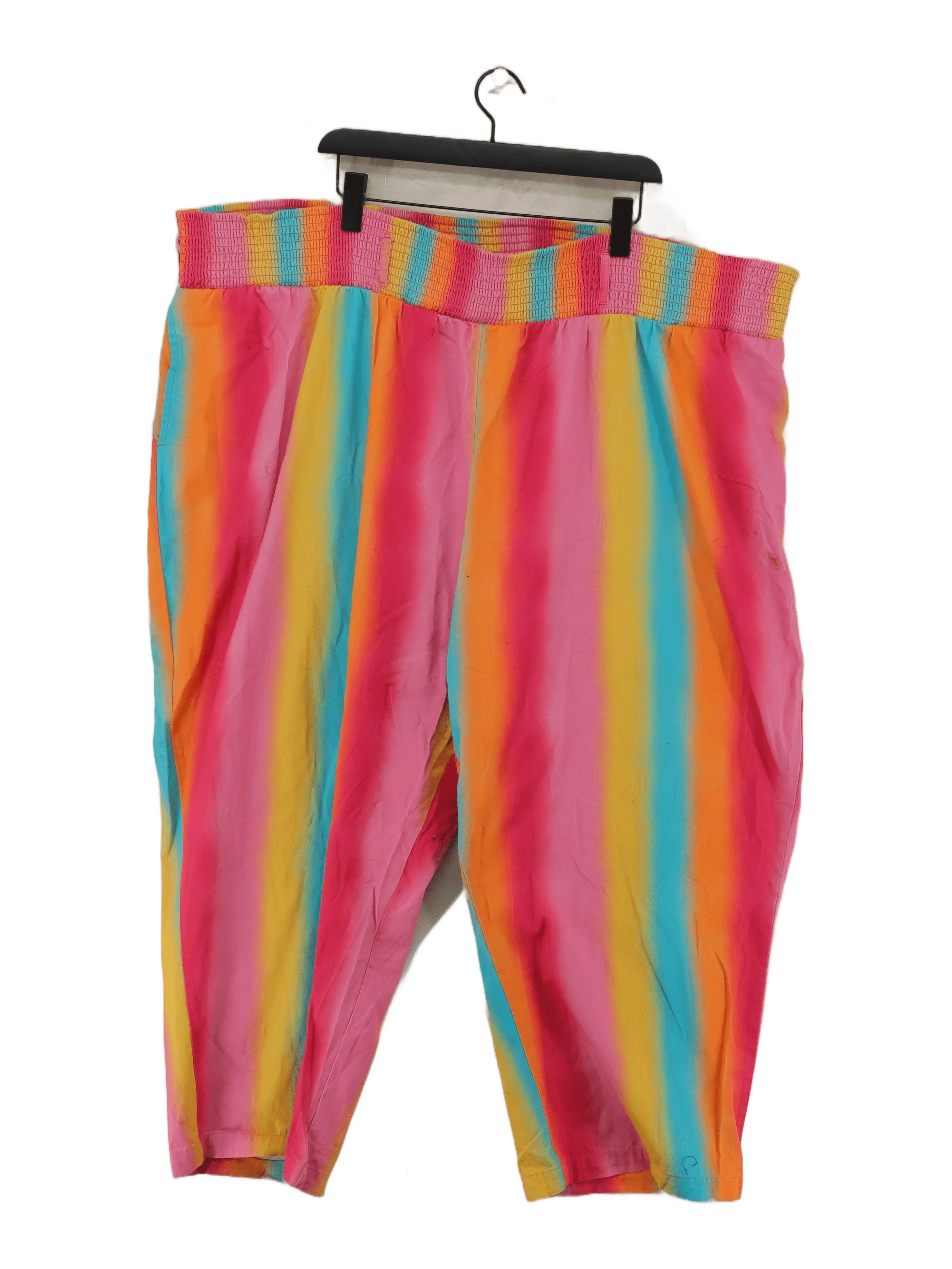 Lucy & Yak Women's Sports Bottoms XXXL Multi 100% Cotton Sweatpants