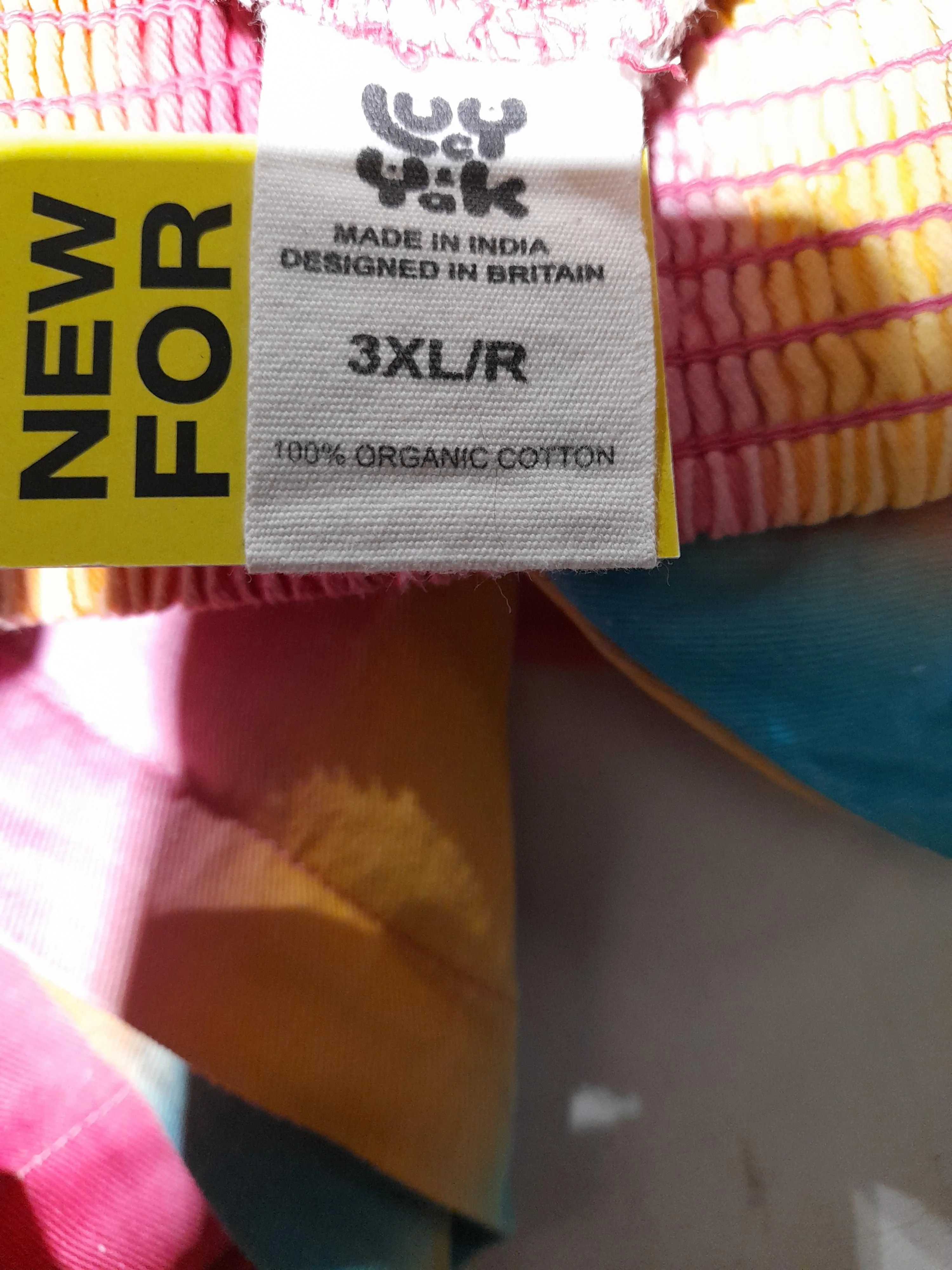 Lucy & Yak Women's Sports Bottoms XXXL Multi 100% Cotton Sweatpants - Image 6