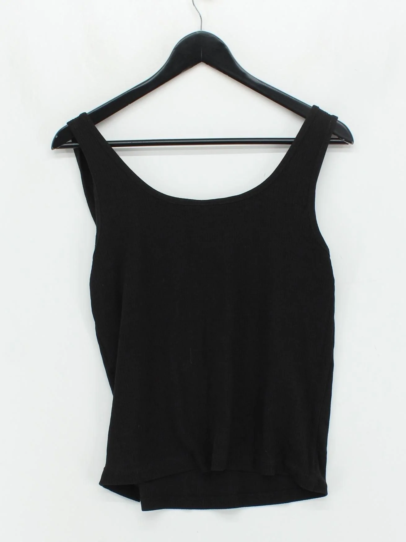 Lucy & Yak Women's T-Shirt L Black Cotton with Elastane Basic - Image 2