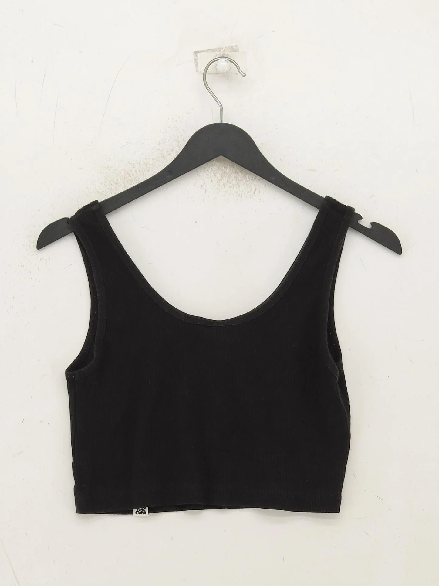 Lucy & Yak Women's T-Shirt M Black Cotton with Viscose, Elastane Basic - Image 2