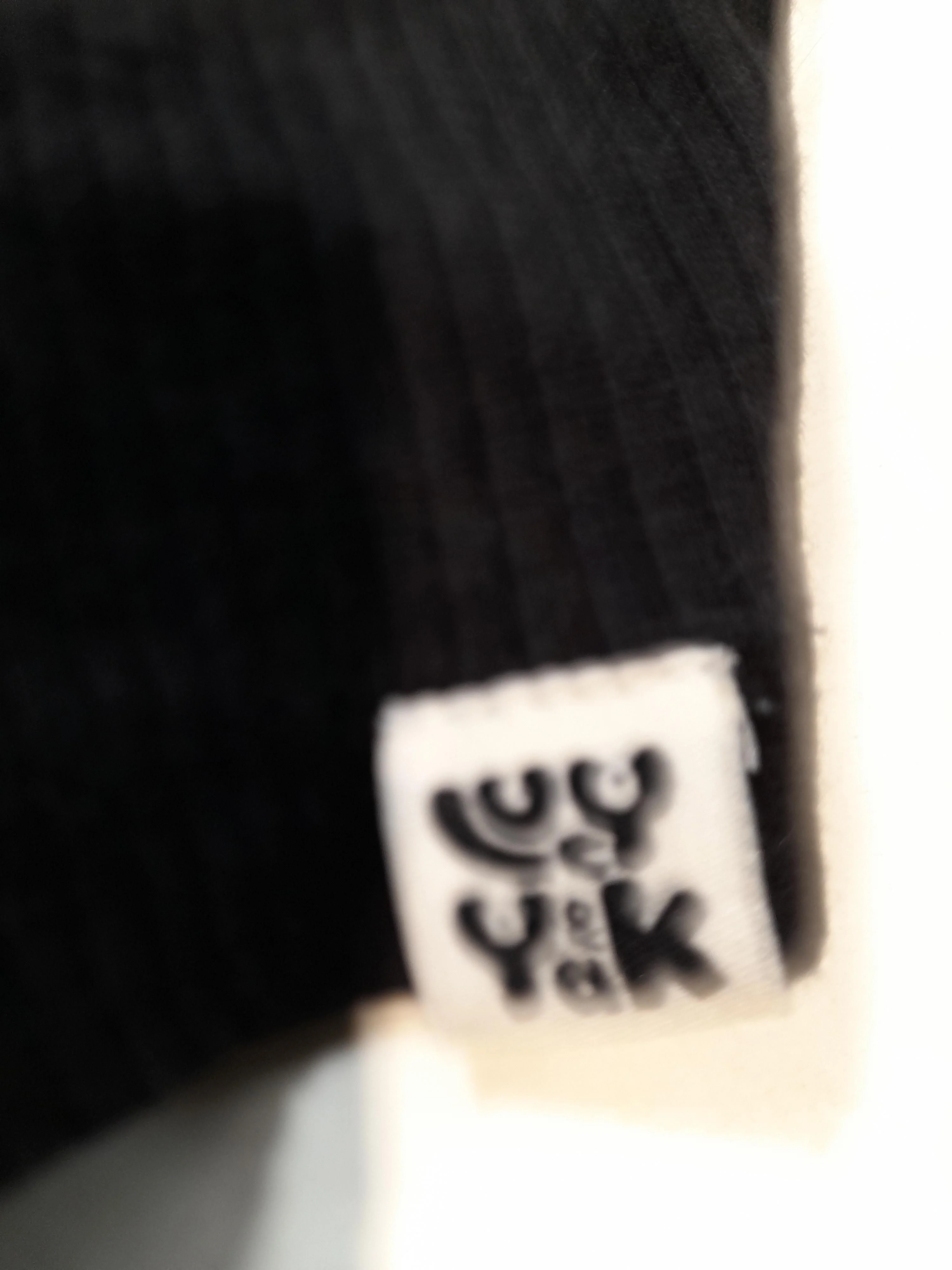Lucy & Yak Women's T-Shirt M Black Cotton with Viscose, Elastane Basic - Image 6