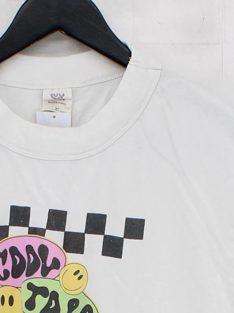 Lucy & Yak Women's T-Shirt XL White 100% Cotton Basic - Image 3