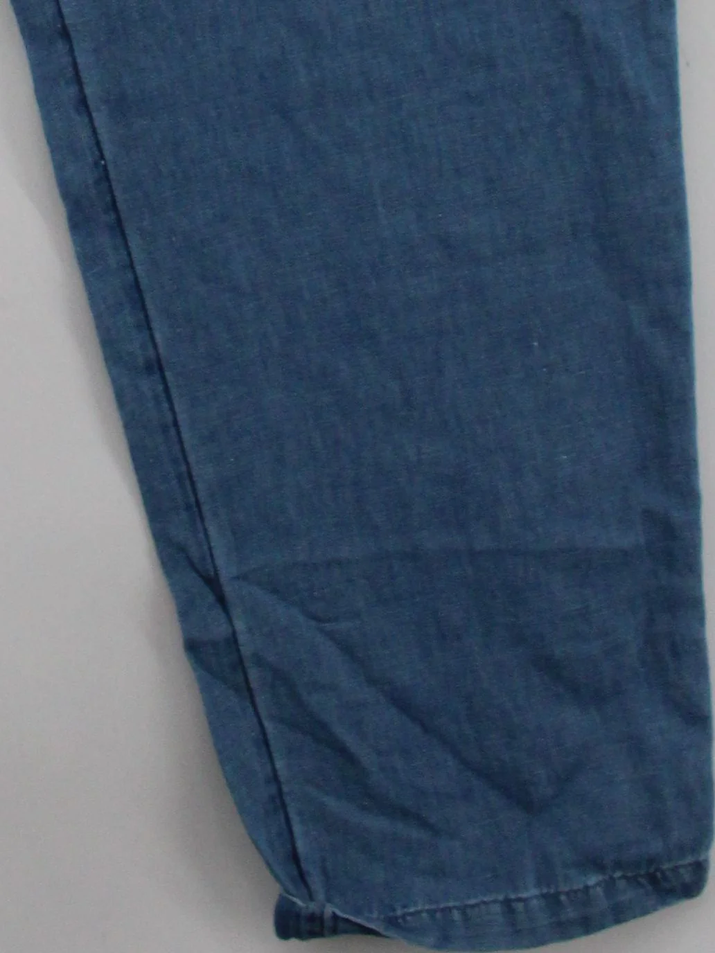 Lucy & Yak Women's Trousers L Blue Cotton with Other Wide-Leg Sweatpants - Image 4