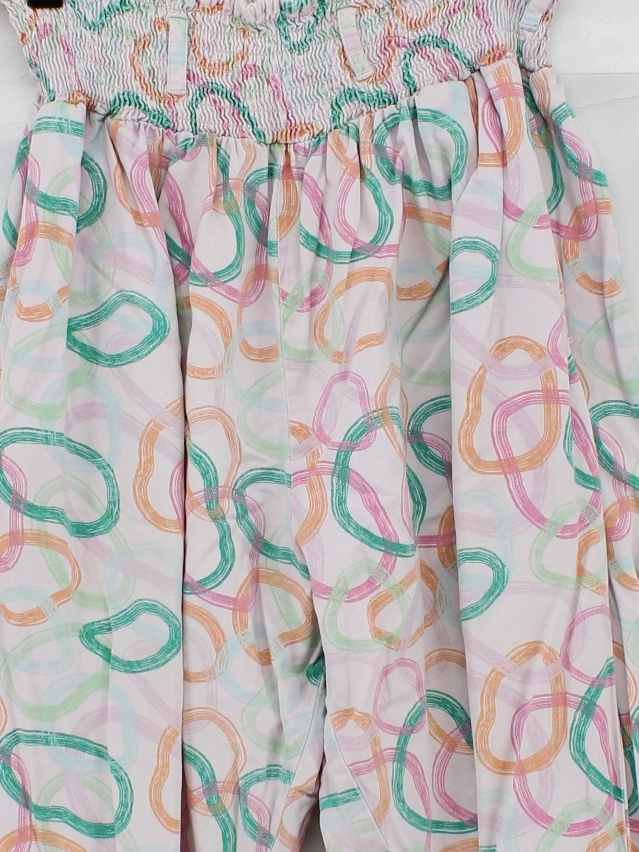 Lucy & Yak Women's Trousers L Multi 100% Cotton Wide-Leg Sweatpants - Image 3