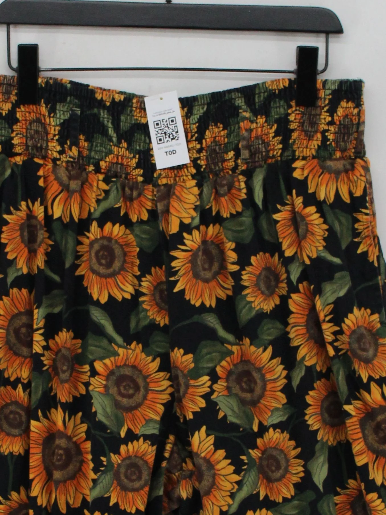 Lucy & Yak Women's Trousers L Multi Floral 100% Cotton Tapered Sweatpants - Image 3