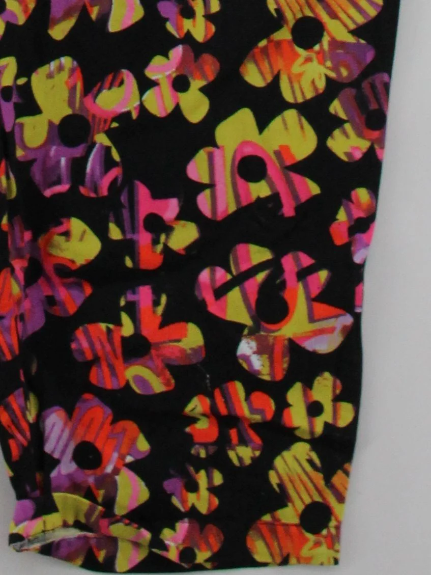 Lucy & Yak Women's Trousers M Multi Floral 100% Other Wide-Leg Cropped - Image 4