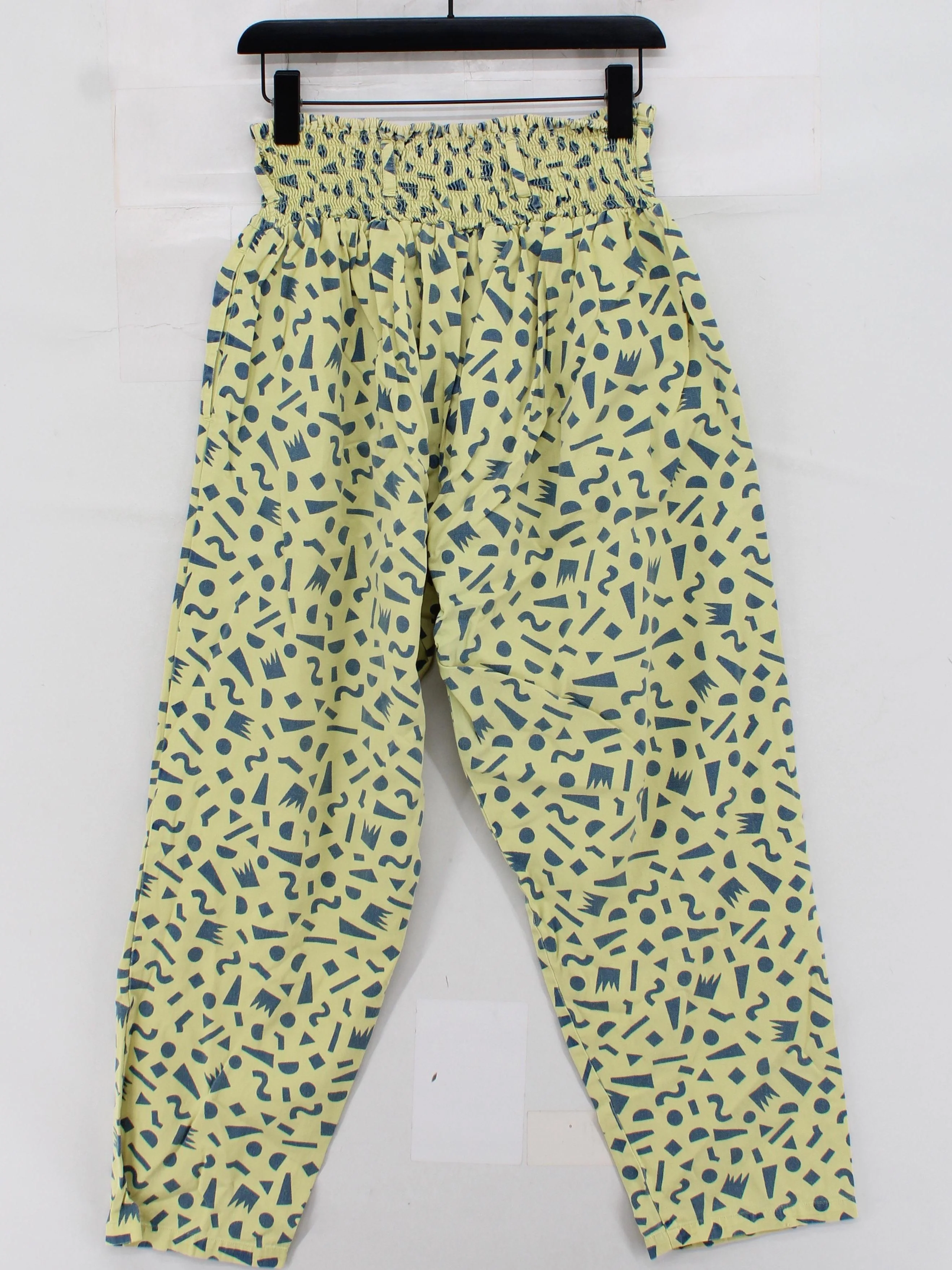 Lucy & Yak Women's Trousers W 30 in Yellow 100% Cotton Sweatpants - Image 2