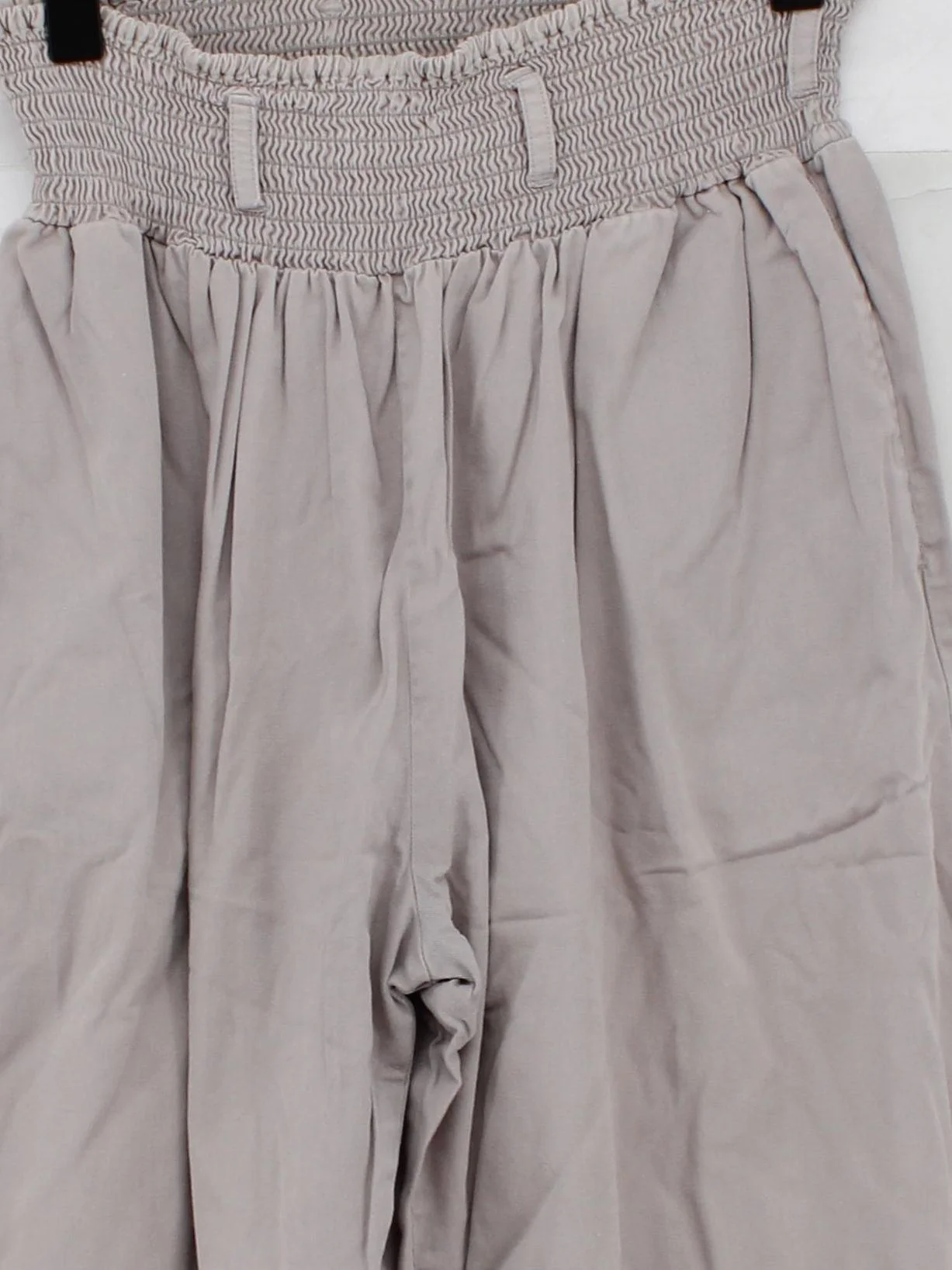 Lucy & Yak Women's Trousers W 32 in Cream 100% Cotton Tapered Sweatpants - Image 3