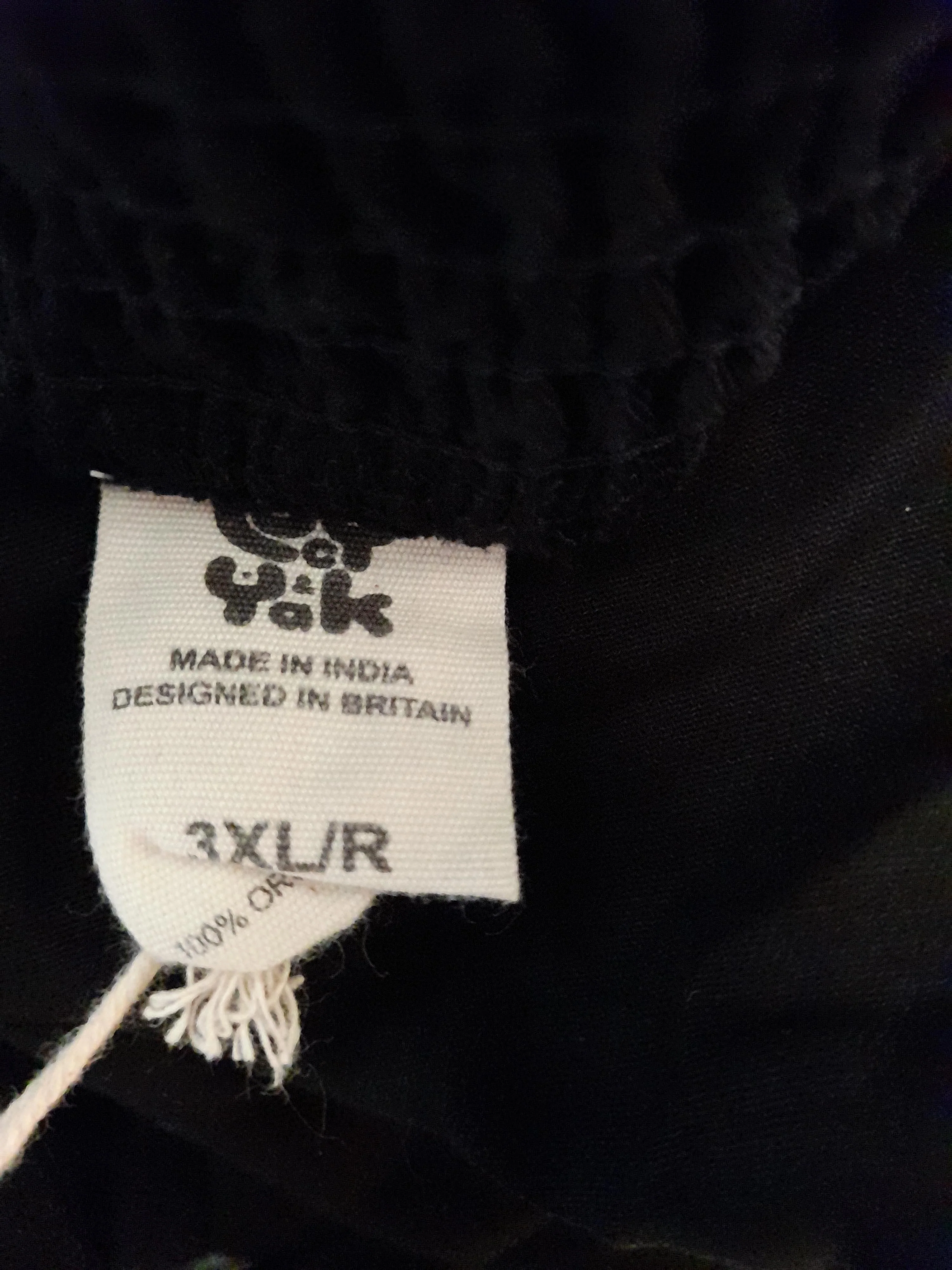 Lucy & Yak Women's Trousers XXXL Black 100% Cotton Sweatpants New with tags - Image 5