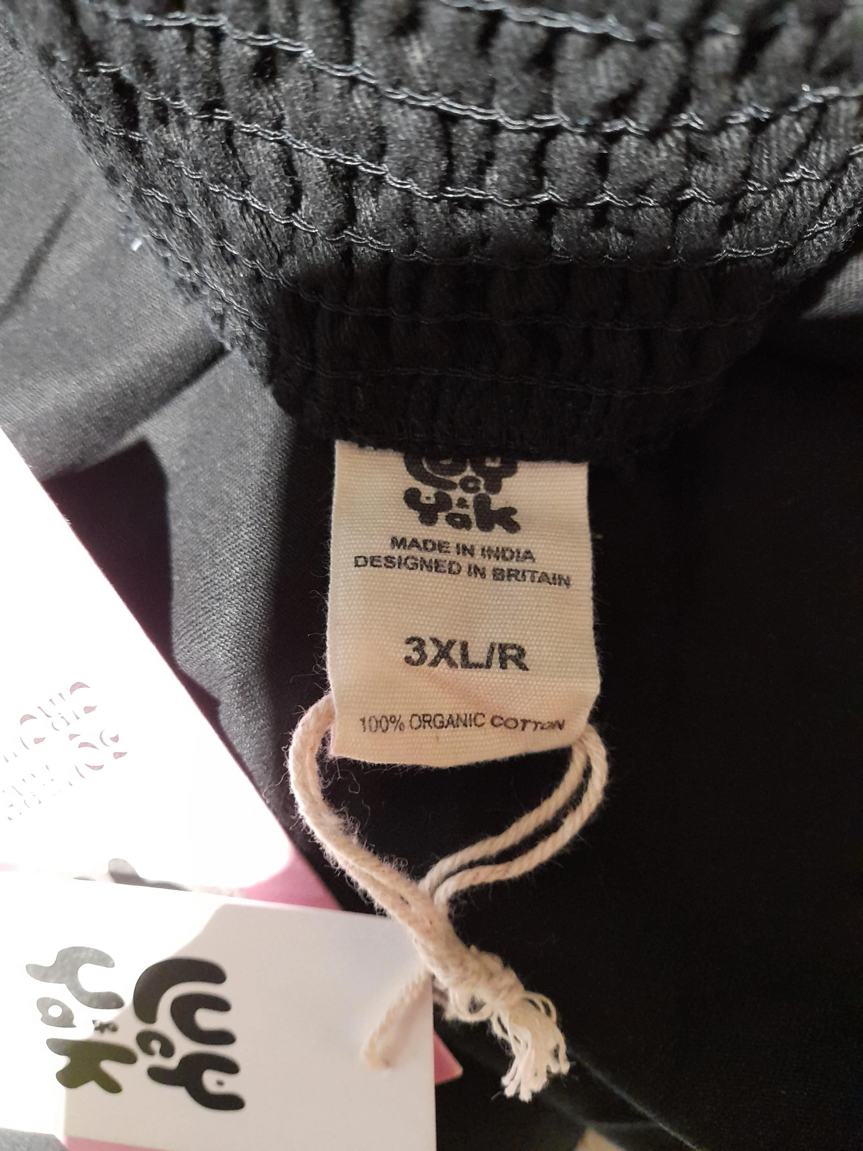 Lucy & Yak Women's Trousers XXXL Black 100% Cotton Sweatpants New with tags - Image 6