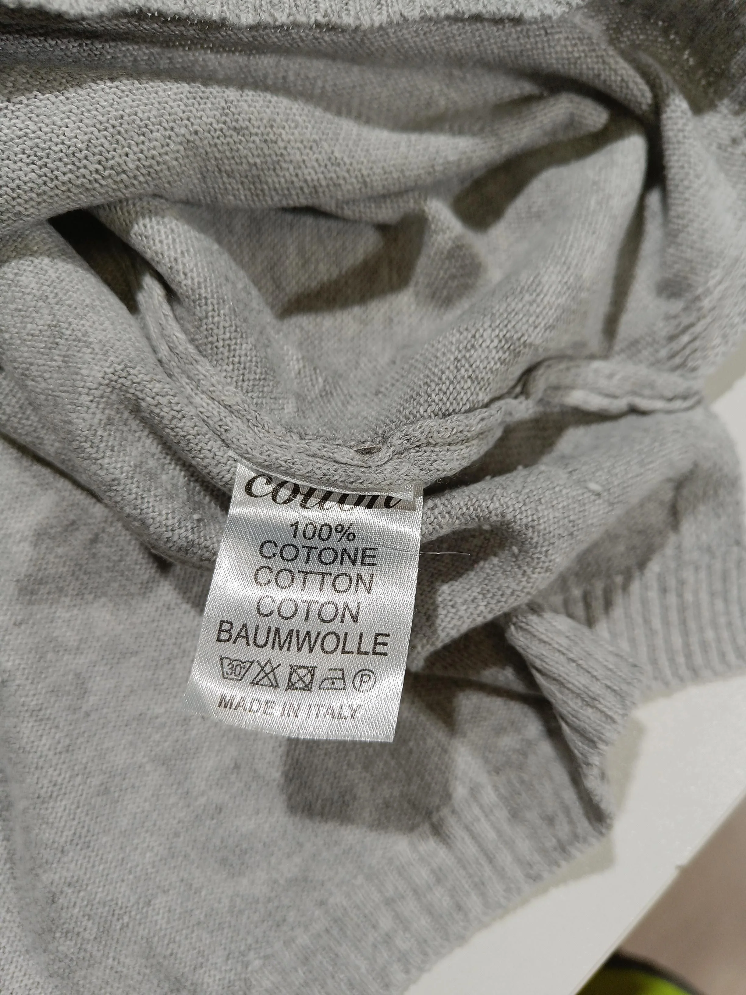 Luella Women's Jumper M Grey Graphic 100% Cotton Round Neck Pullover - Image 7
