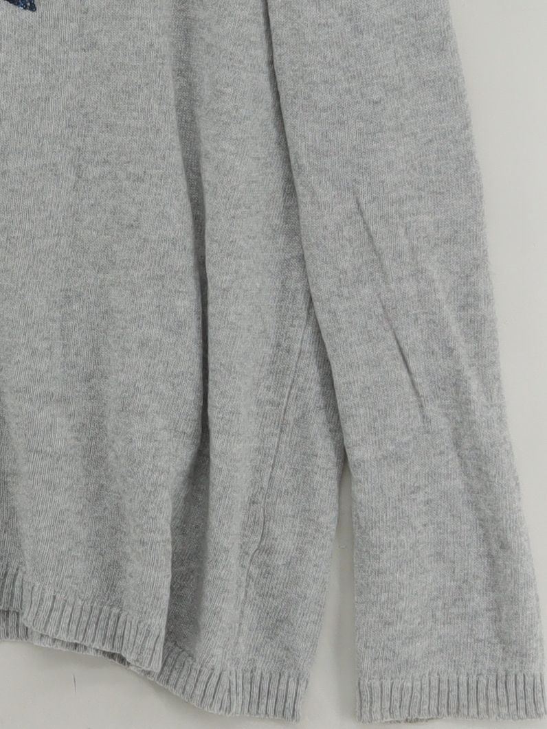 Luella Women's Jumper S Grey Cashmere with Wool, Polyamide Pullover - Image 4
