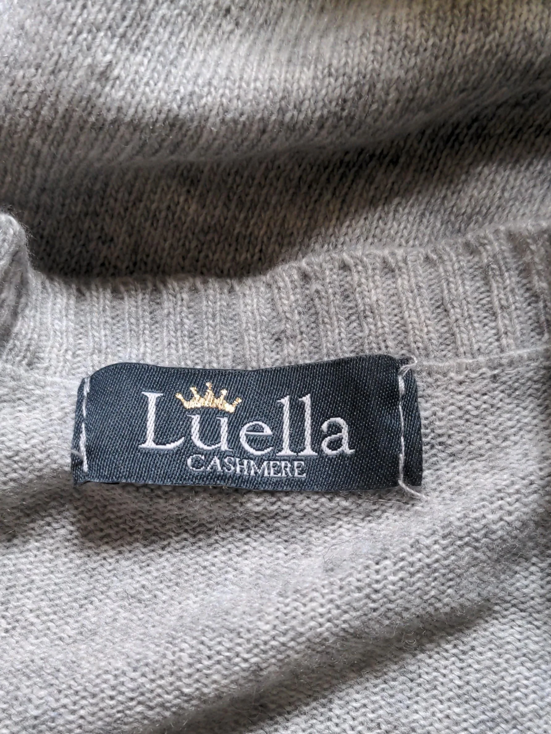 Luella Women's Jumper S Grey Cashmere with Wool, Polyamide Pullover - Image 5