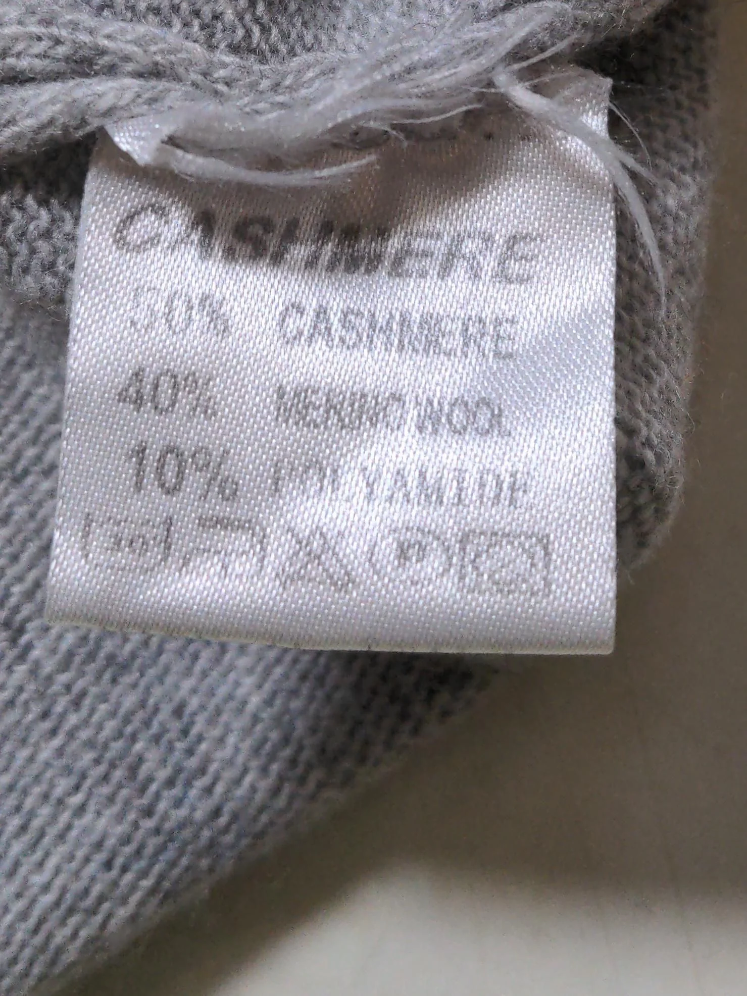 Luella Women's Jumper S Grey Cashmere with Wool, Polyamide Pullover - Image 6