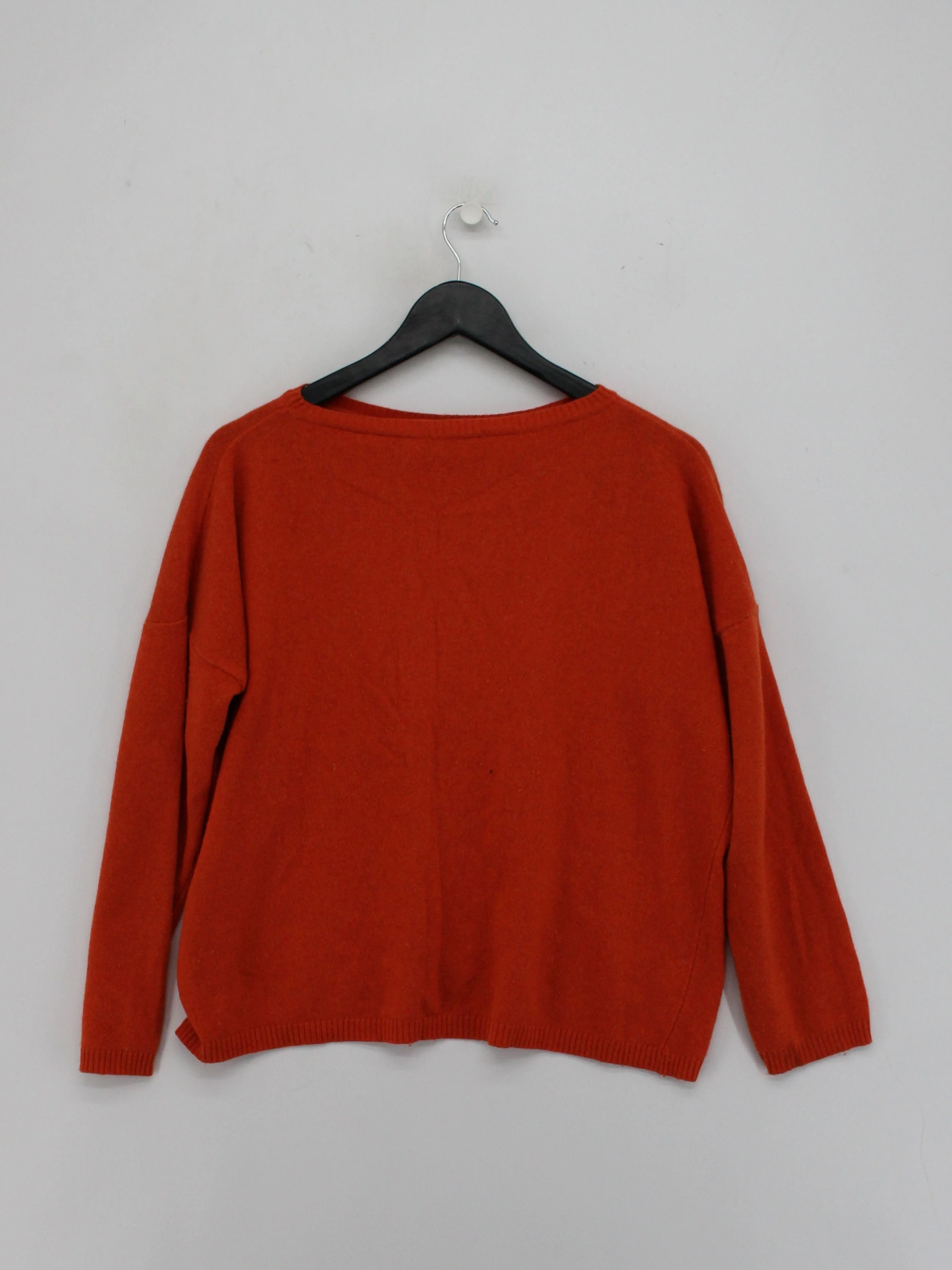 Luella Women's Jumper S Orange Cashmere with Wool, Polyamide Pullover - Image 2