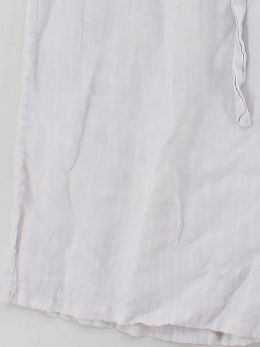Luella Women's Shorts S Cream 100% Linen Sweat - Image 4