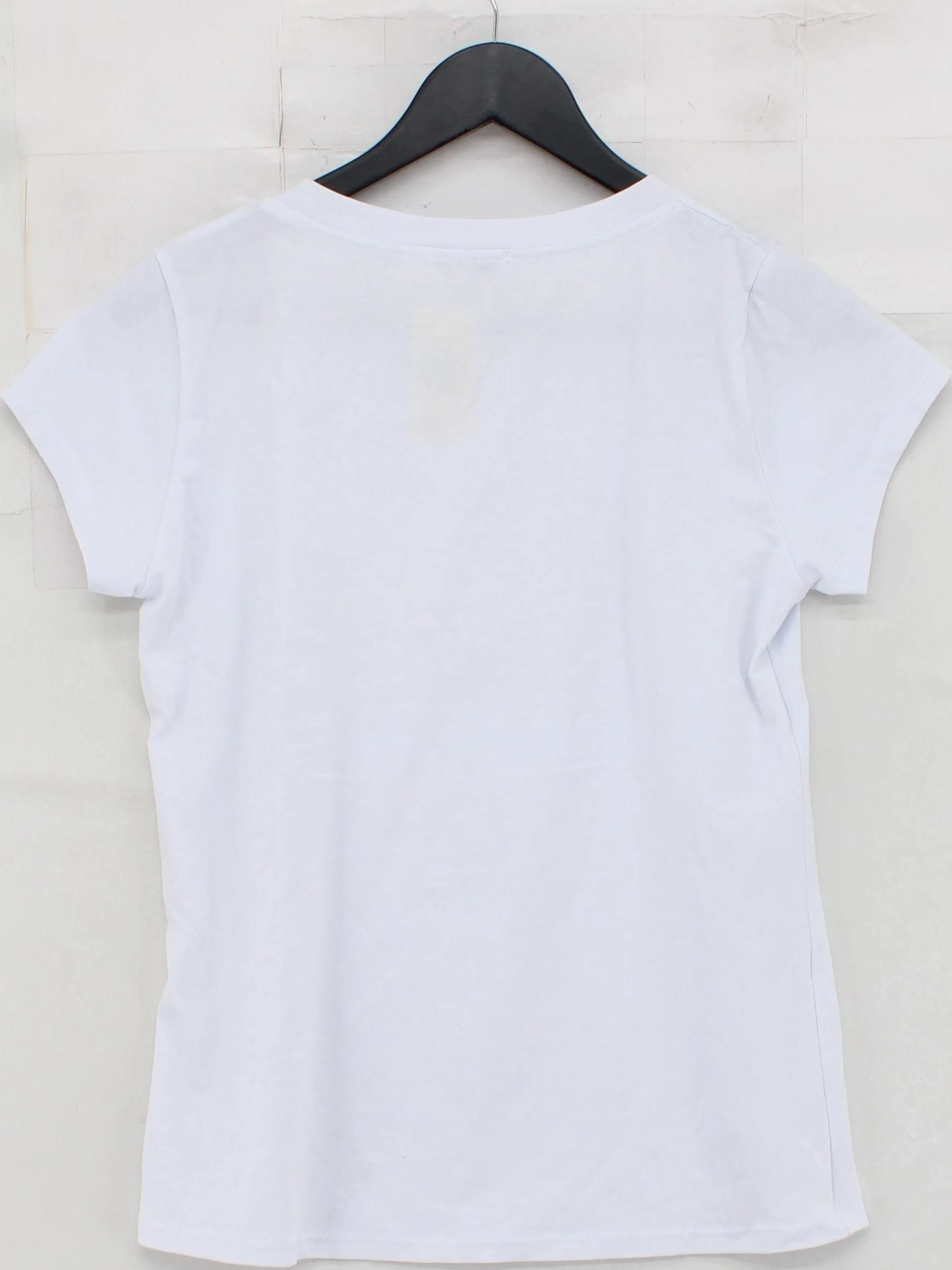 Luella Women's T-Shirt S White Graphic 100% Other Short Sleeve Round Neck Basic - Image 2