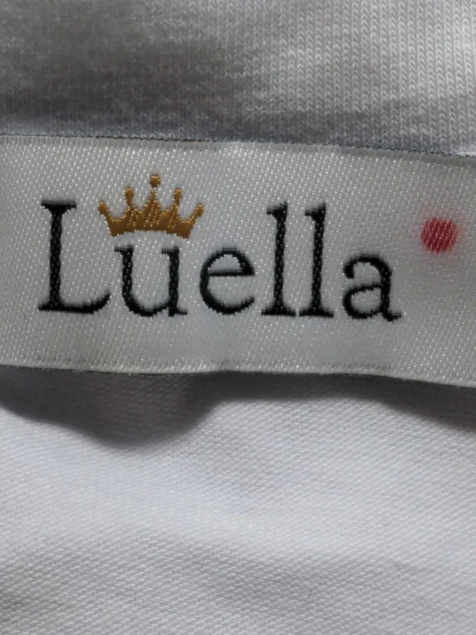 Luella Women's T-Shirt S White Graphic 100% Other Short Sleeve Round Neck Basic - Image 5