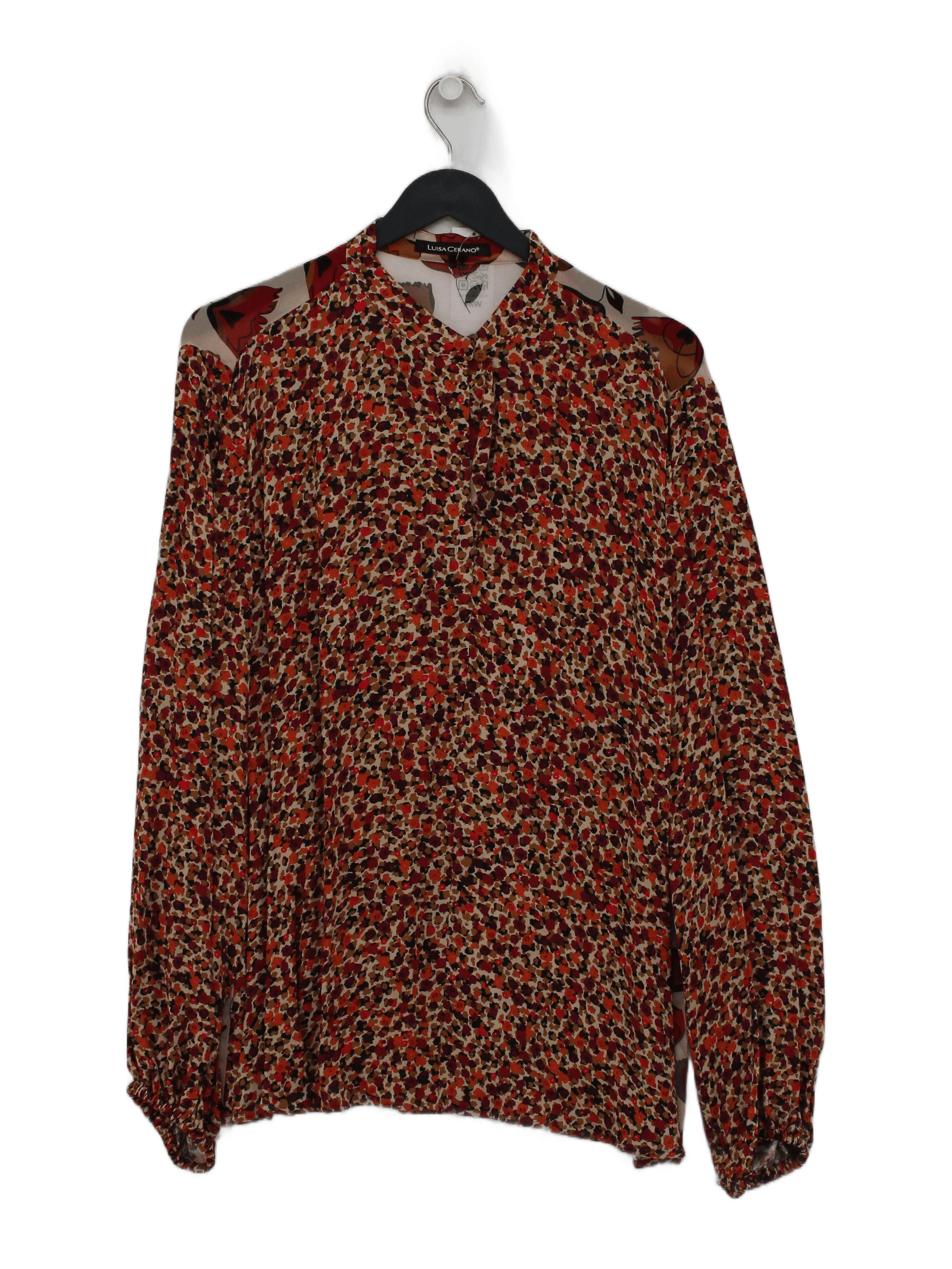 Luisa Cerano Women's Blouse L Multi 100% Viscose Basic