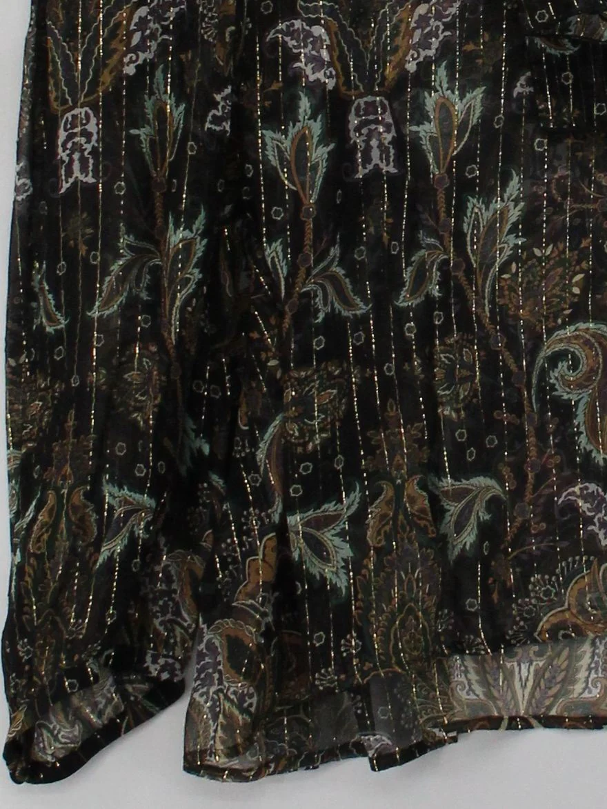 Luisa Cerano Women's Blouse M Multi Silk with Polyester Basic - Image 4