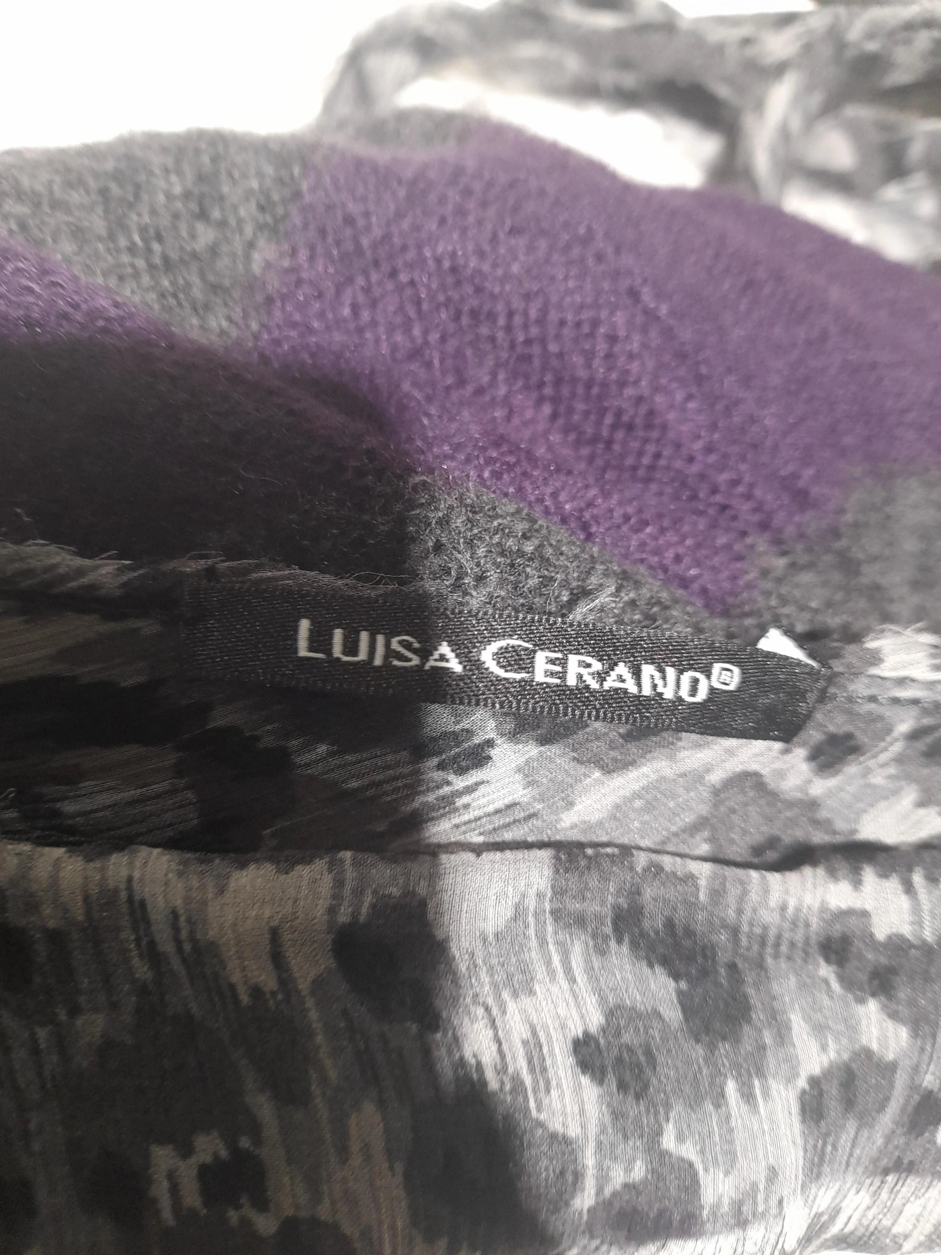 Luisa Cerano Women's Cardigan M Multi Polyamide with Wool, Other Cardigan - Image 5