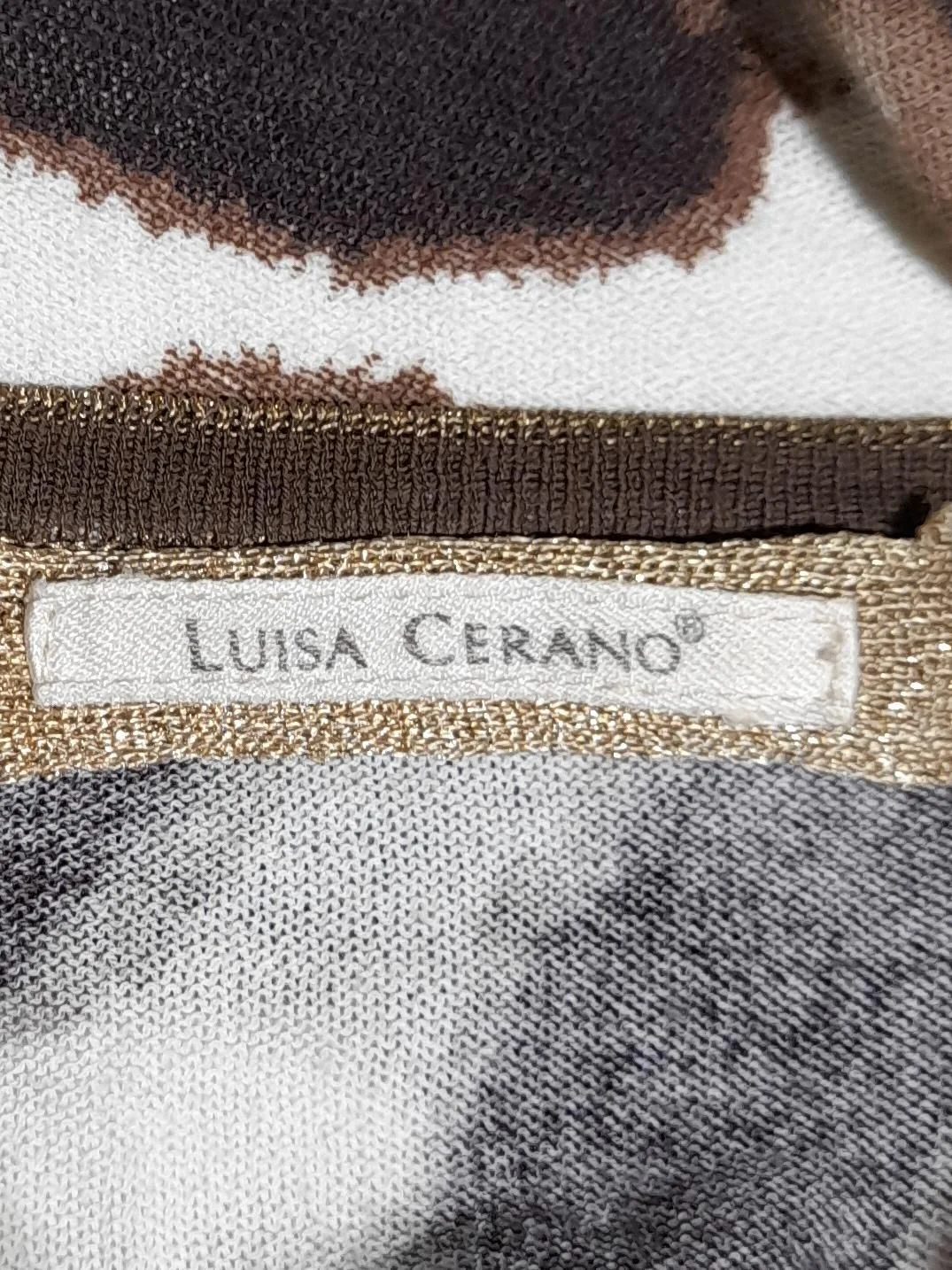 Luisa Cerano Women's Cardigan UK 16 Multi Cotton with Other Cardigan - Image 5
