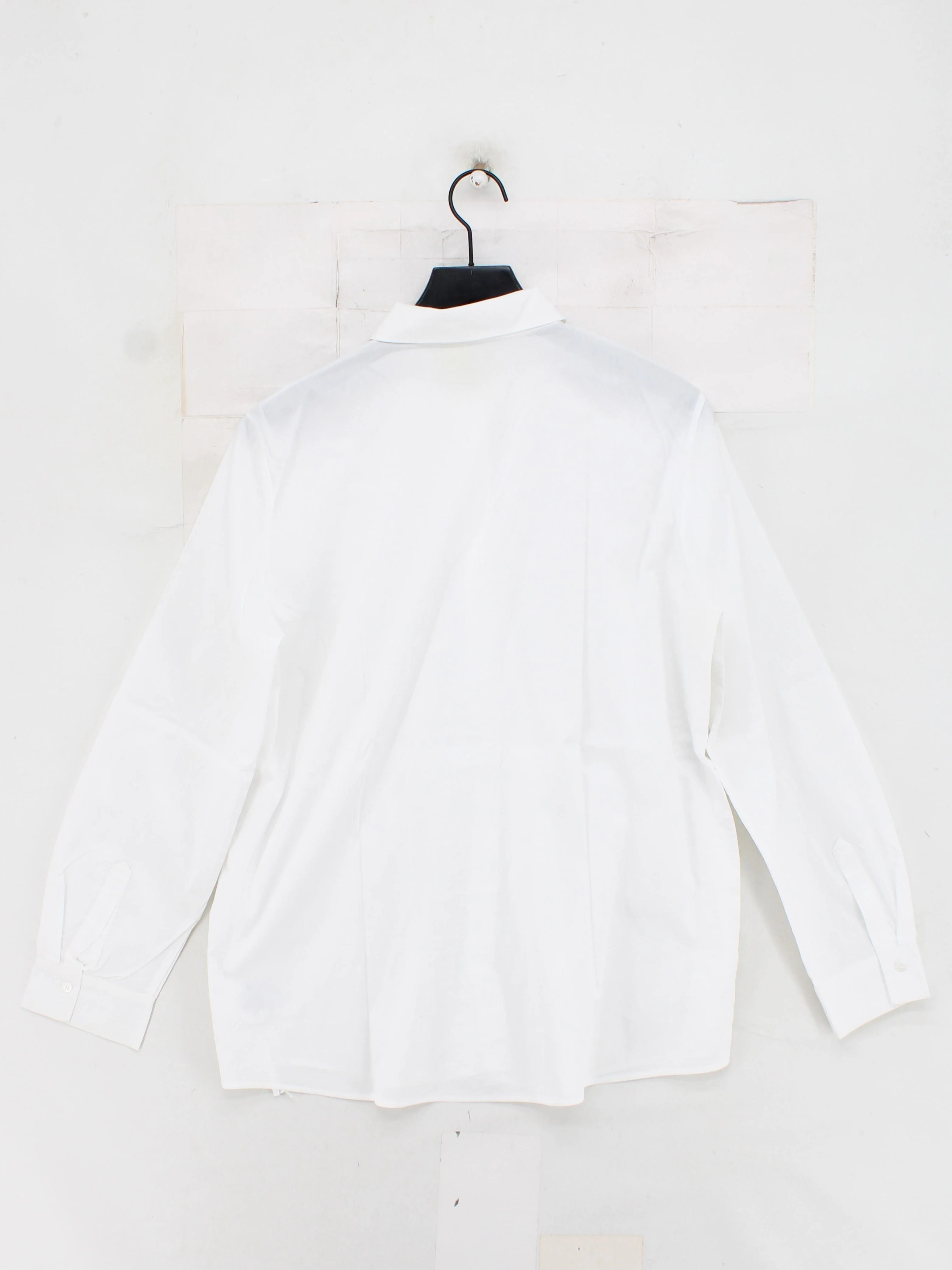 Luisa Cerano Women's Shirt UK 18 White Cotton with Polyester Basic - Image 2