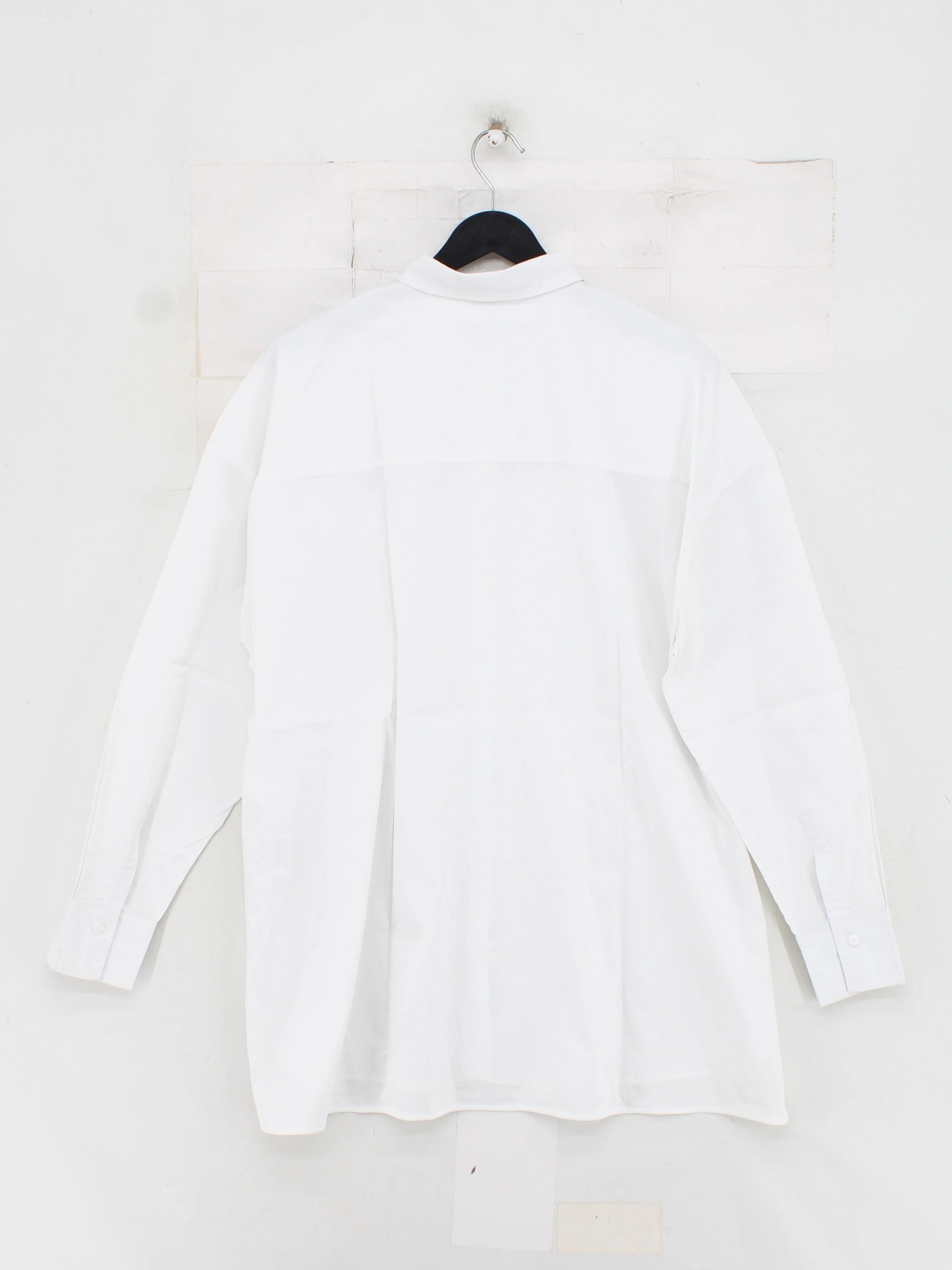 Luisa Cerano Women's Shirt UK 18 White Cotton with Polyester Basic - Image 2