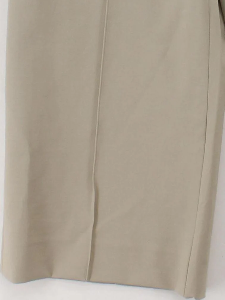 Luisa Cerano Women's Trousers UK 10 Tan Cotton with Polyamide, Elastane Capri - Image 4